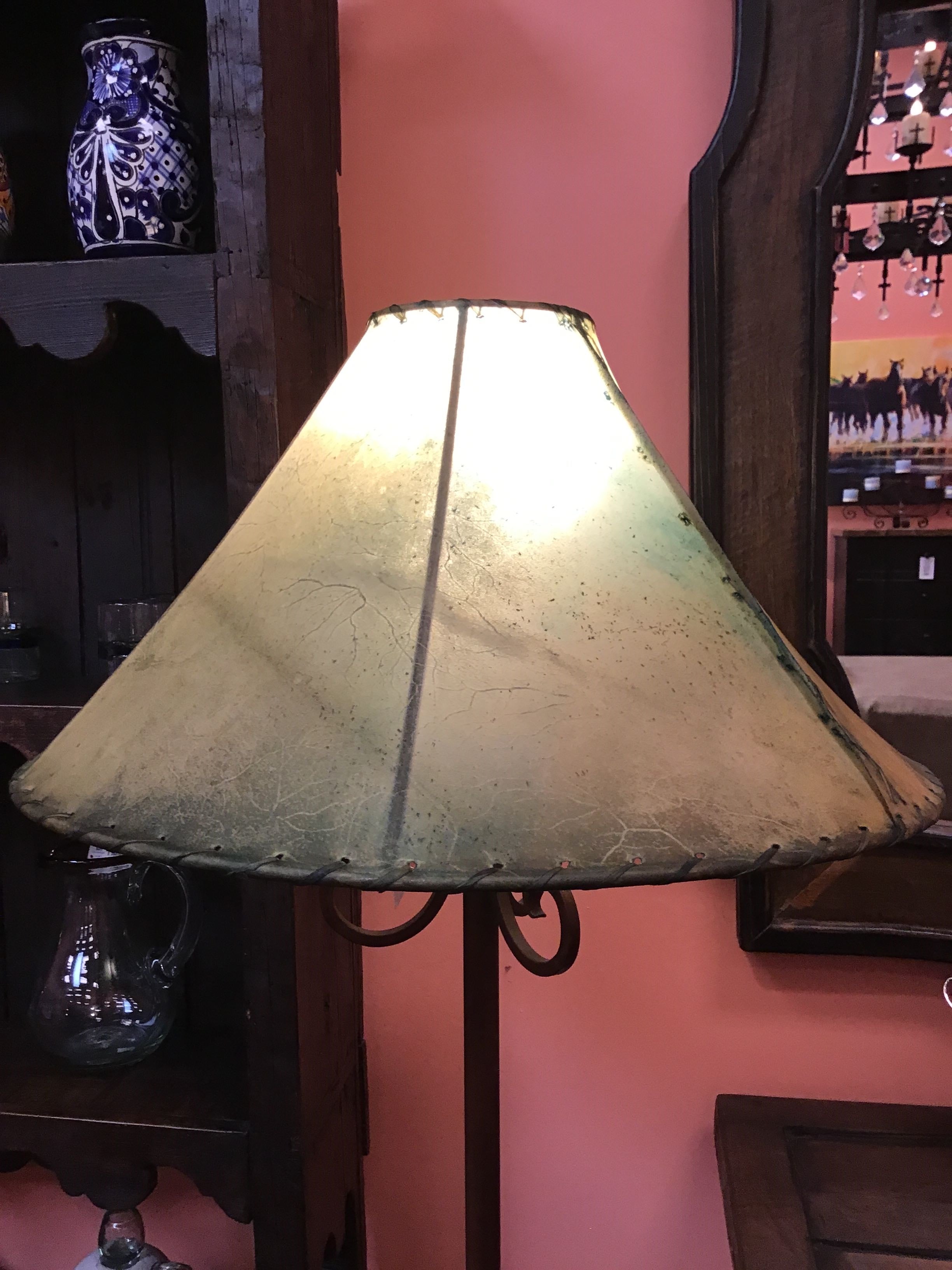 Lamp Shade 24" Teal