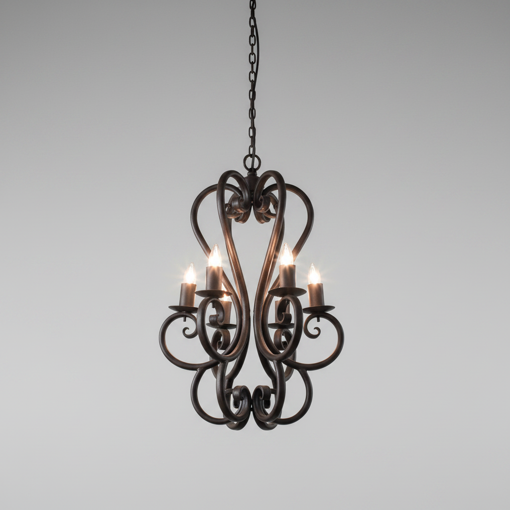 Chandelier Pulpo #2 6 Lights