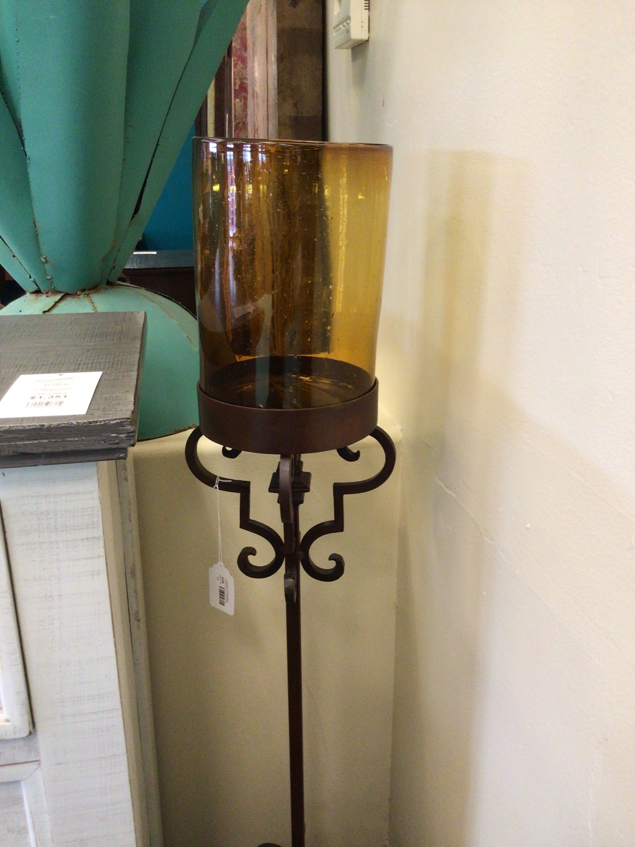 Candelabra Floor - Austria Amber Medium