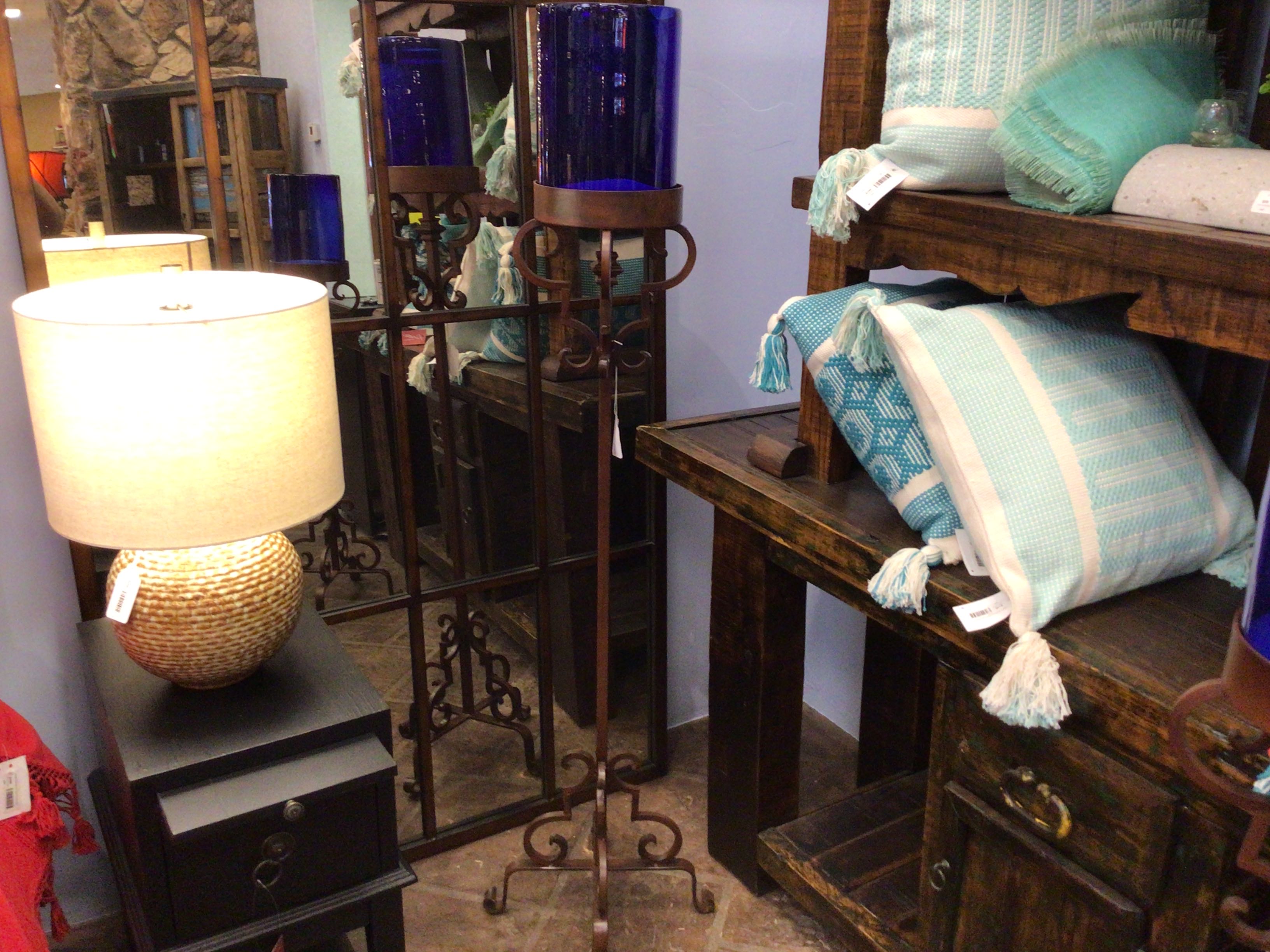 Candleabra Floor Austria Cobalto Large