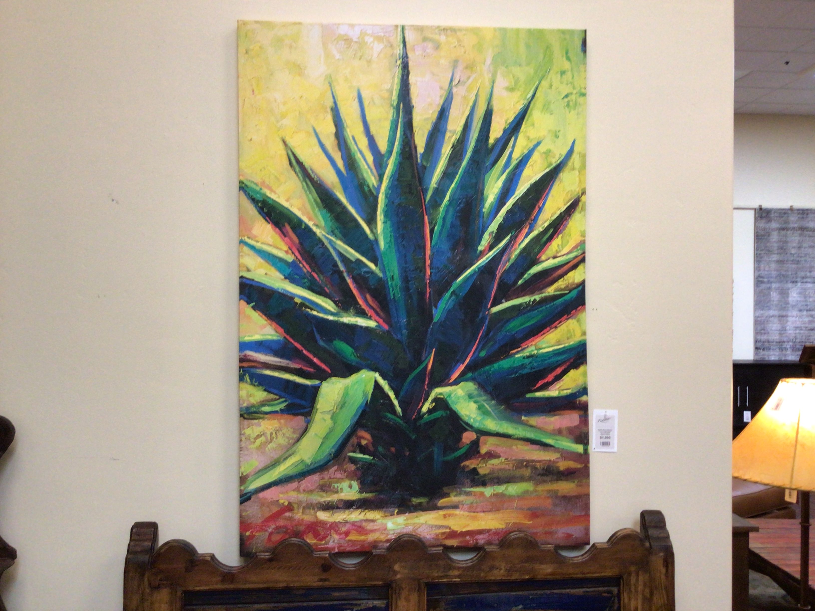 Miguel Camarena Print Art Single Vertical Agave #009 40x60