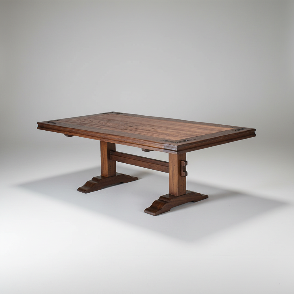 Dining Table Trestle 96x48x30
