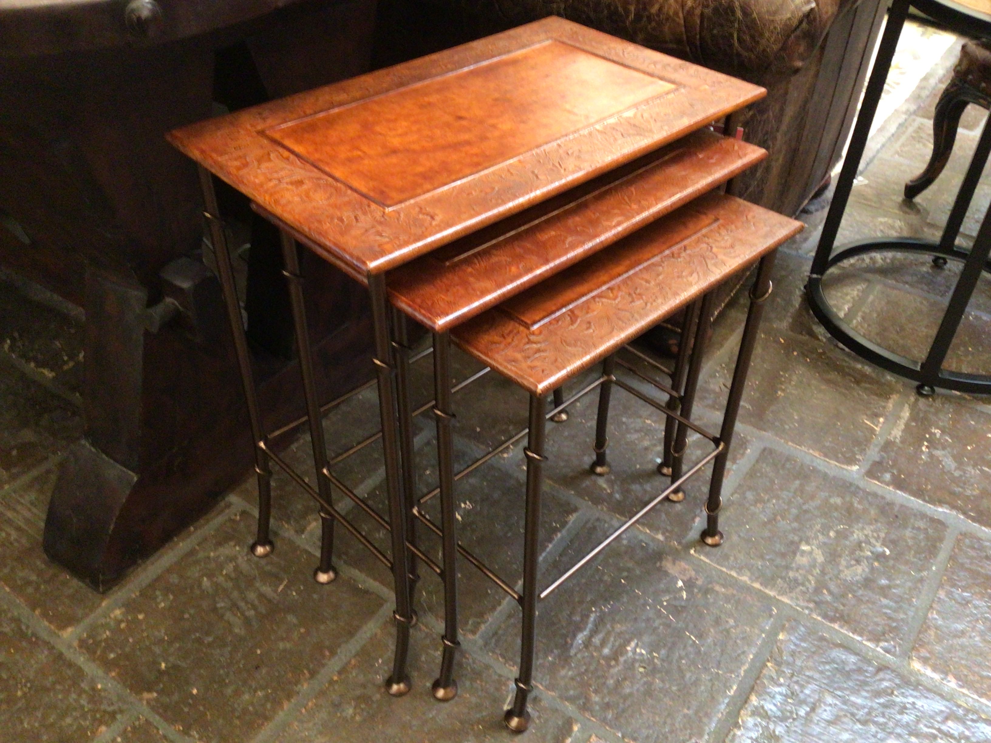 Table Nesting Kew Garden Dark Walnut