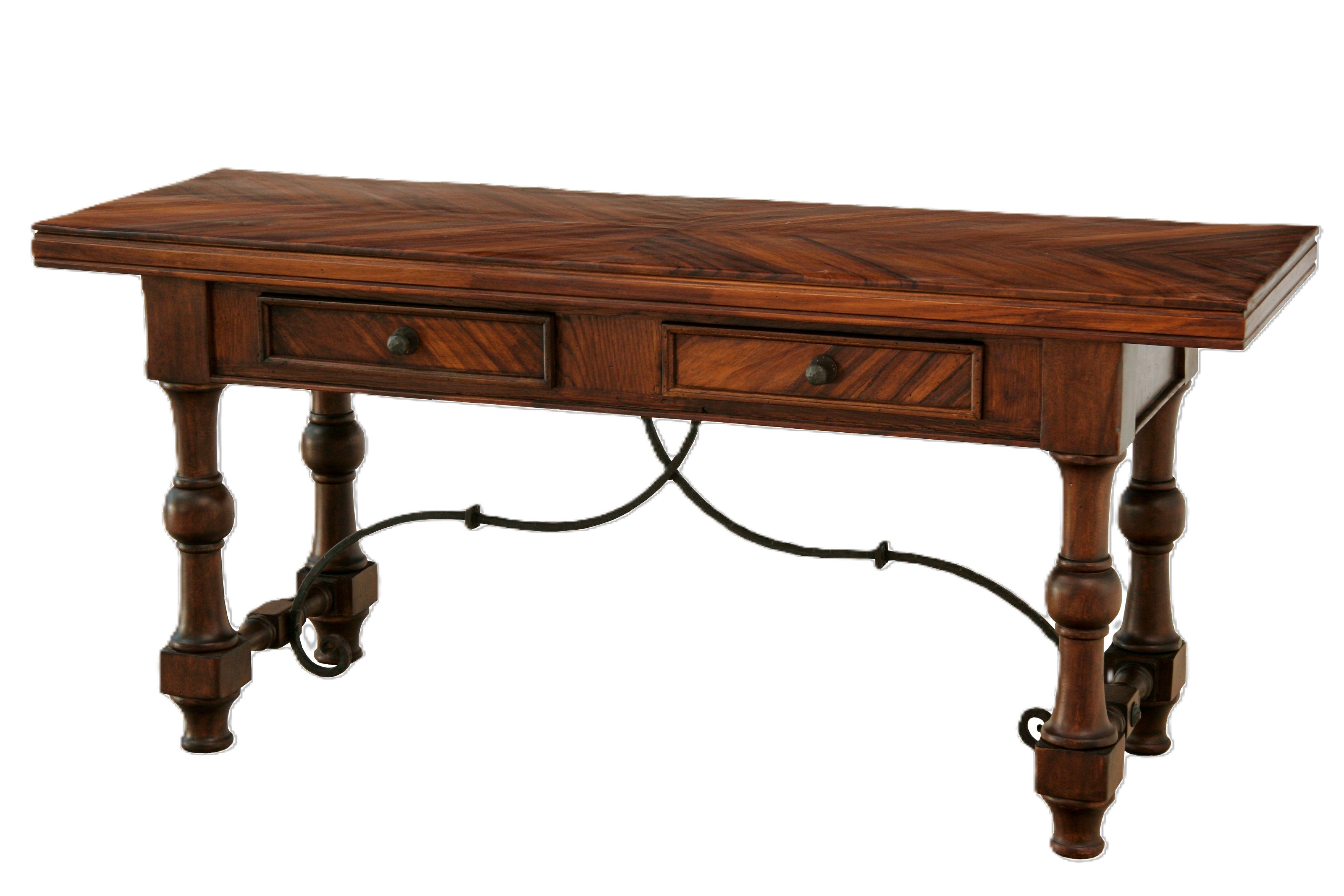 Console Portofino 72x22x34 Dark Distressed