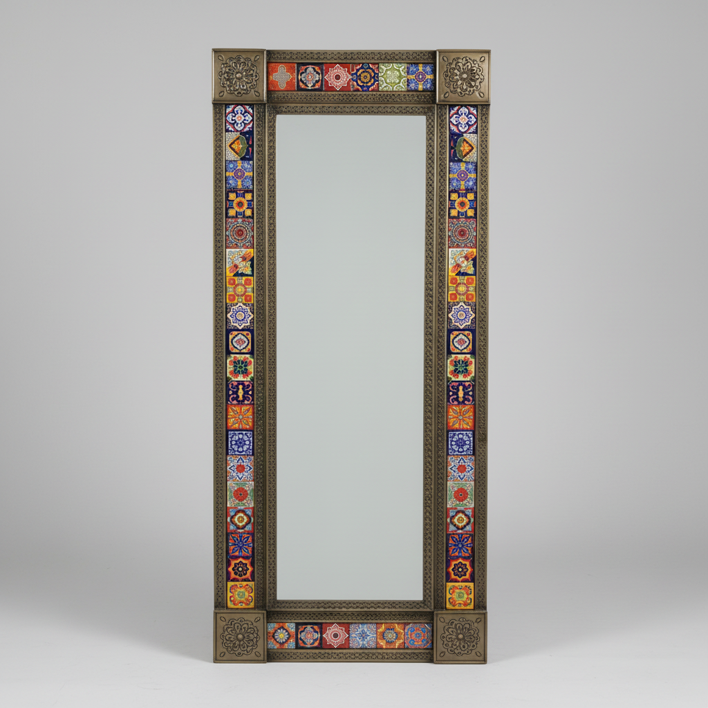 Mirror Tin & Tile Grande