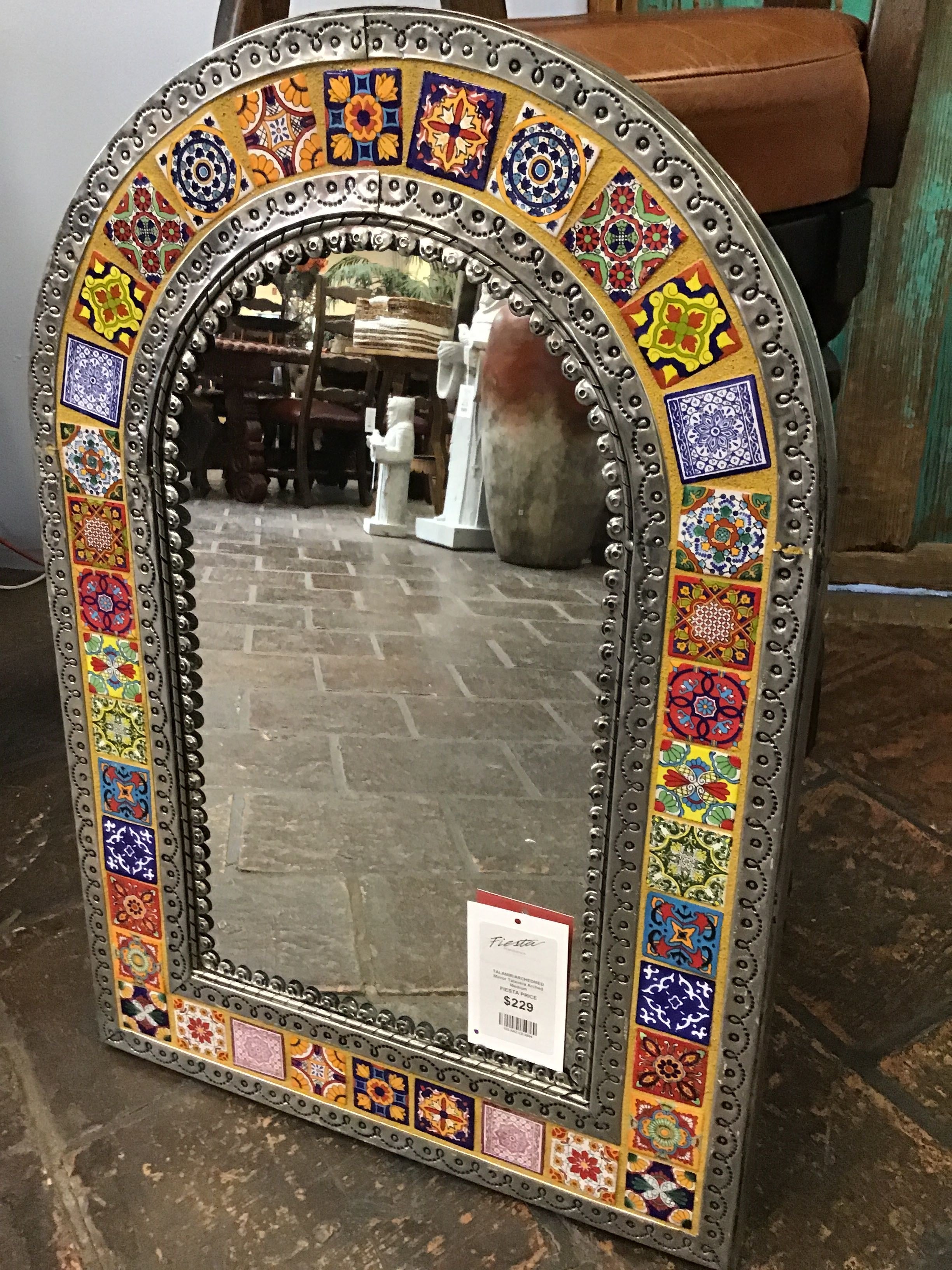 Mirror Talavera Arched Medium