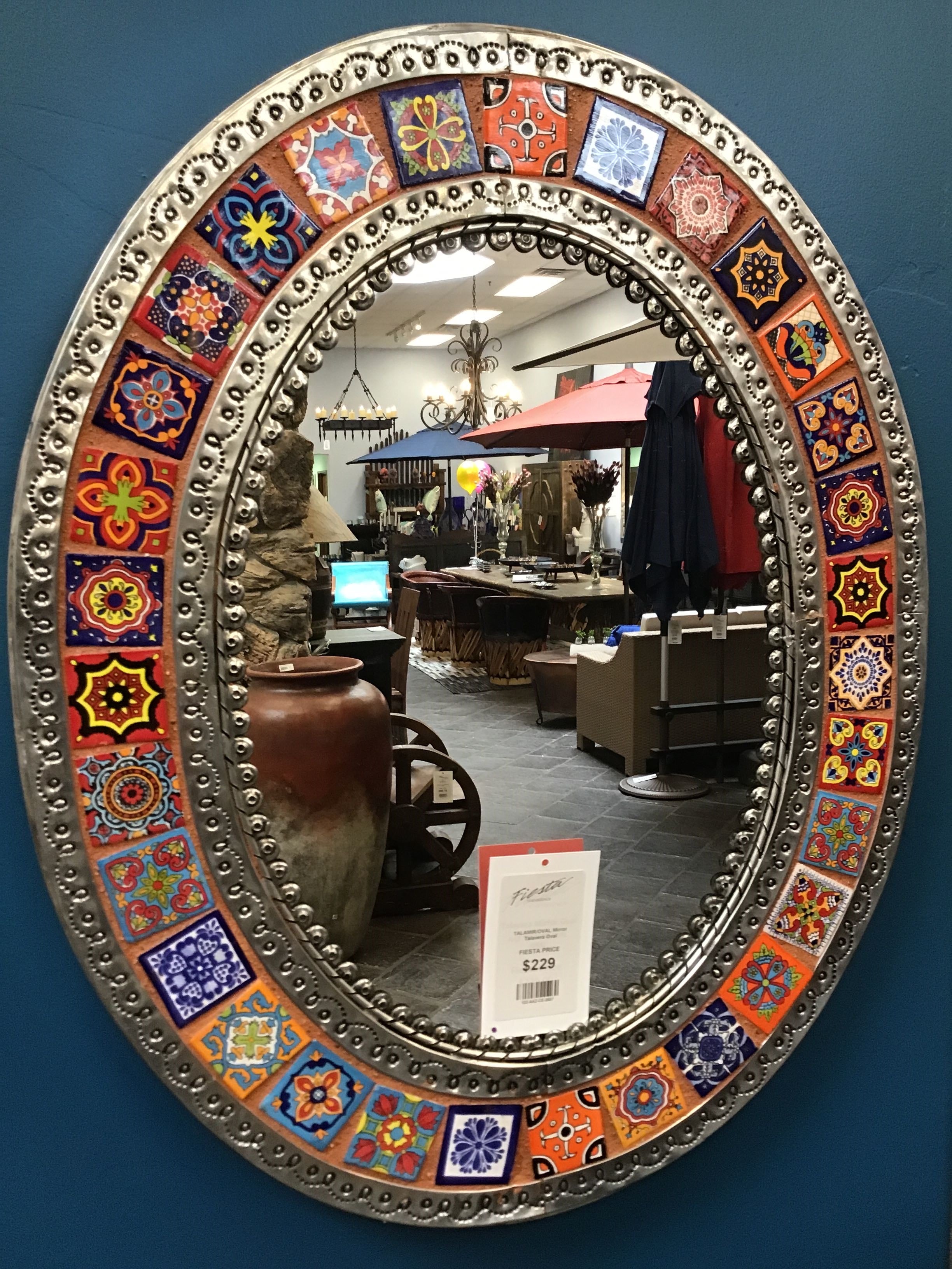 Mirror Talavera Oval