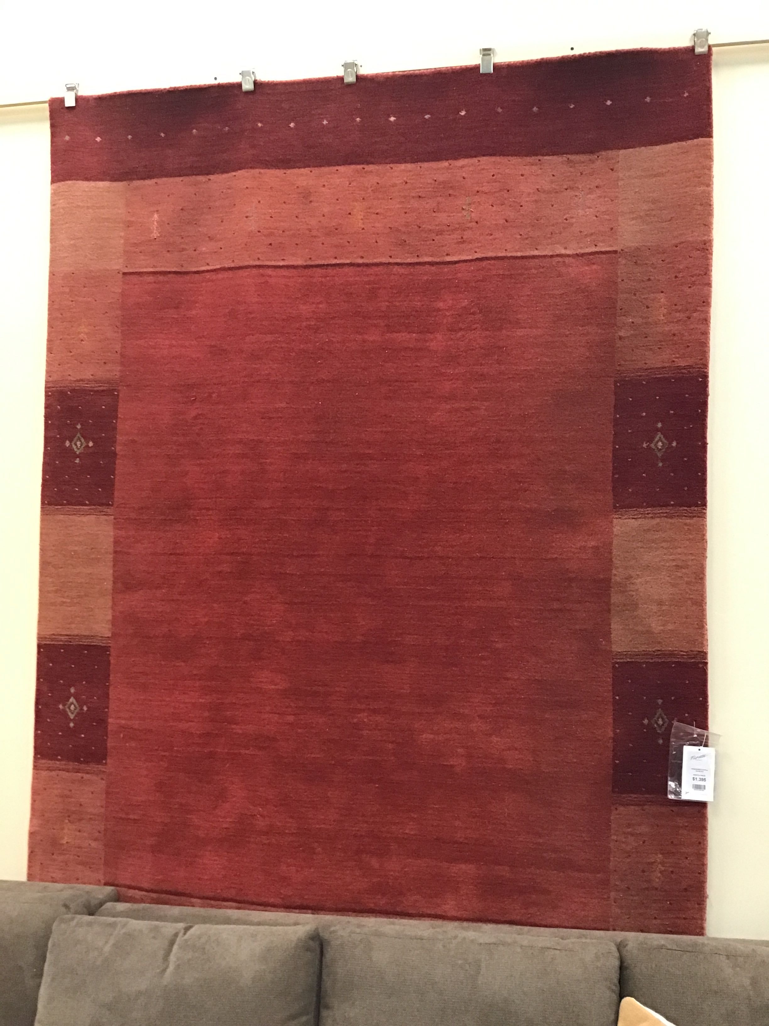 Rug Seville Red 6x9