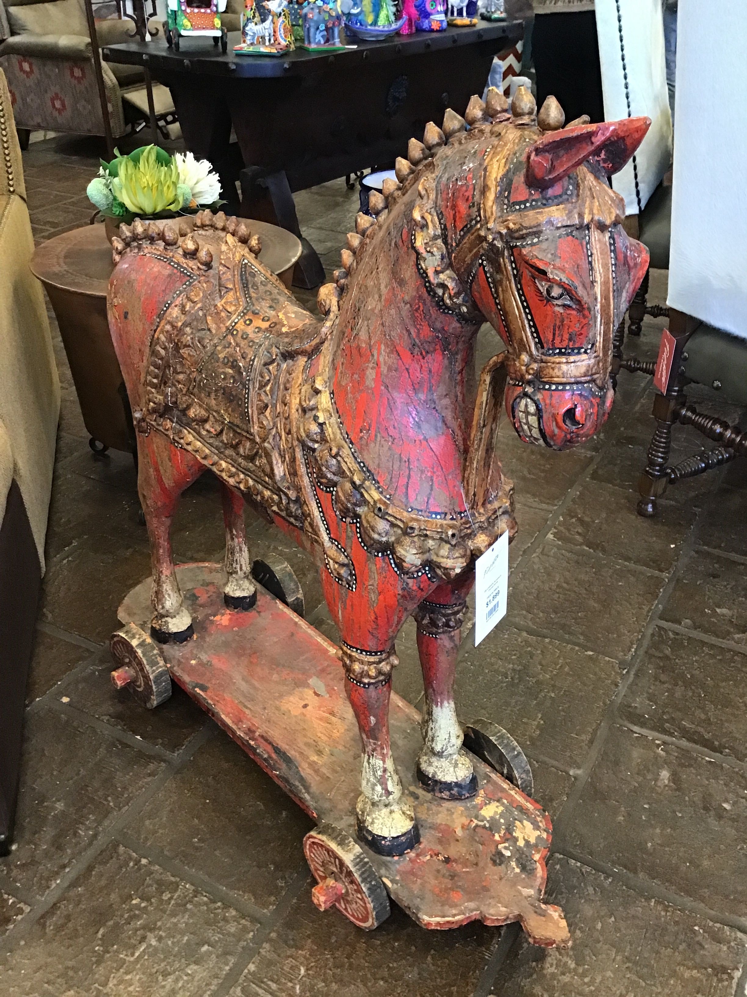 Accessory Carved Horse