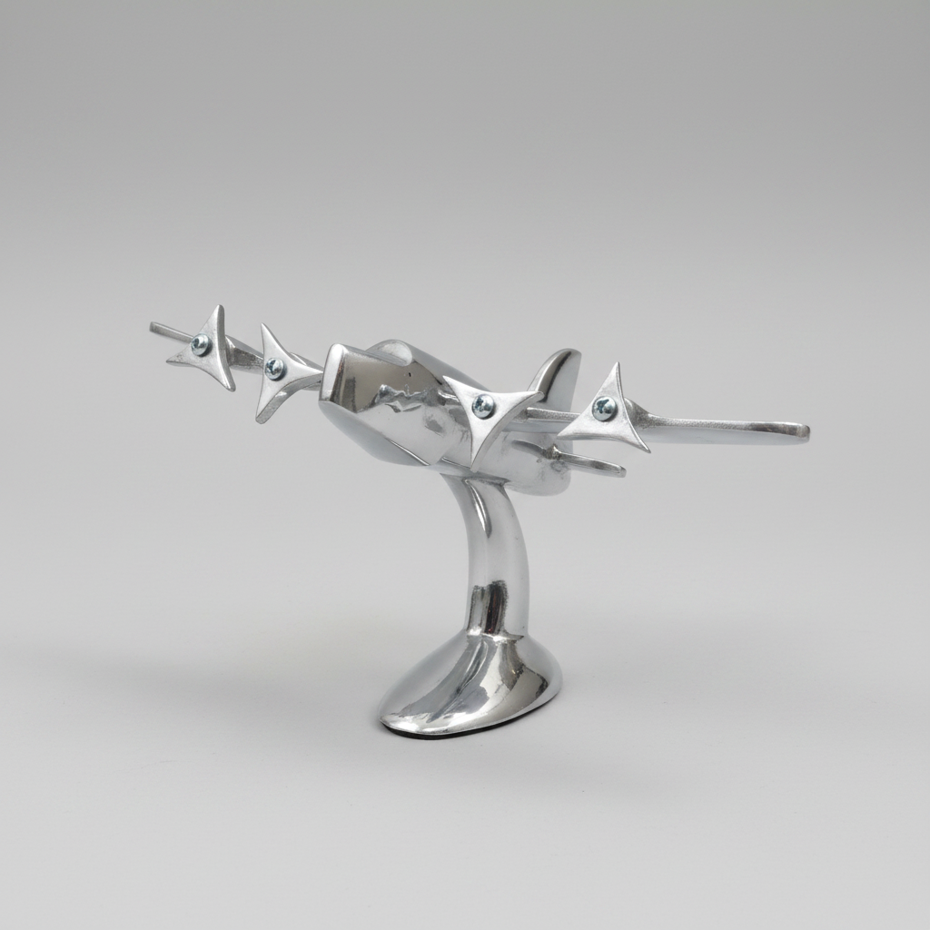 Statuary Up in the Air Plane
