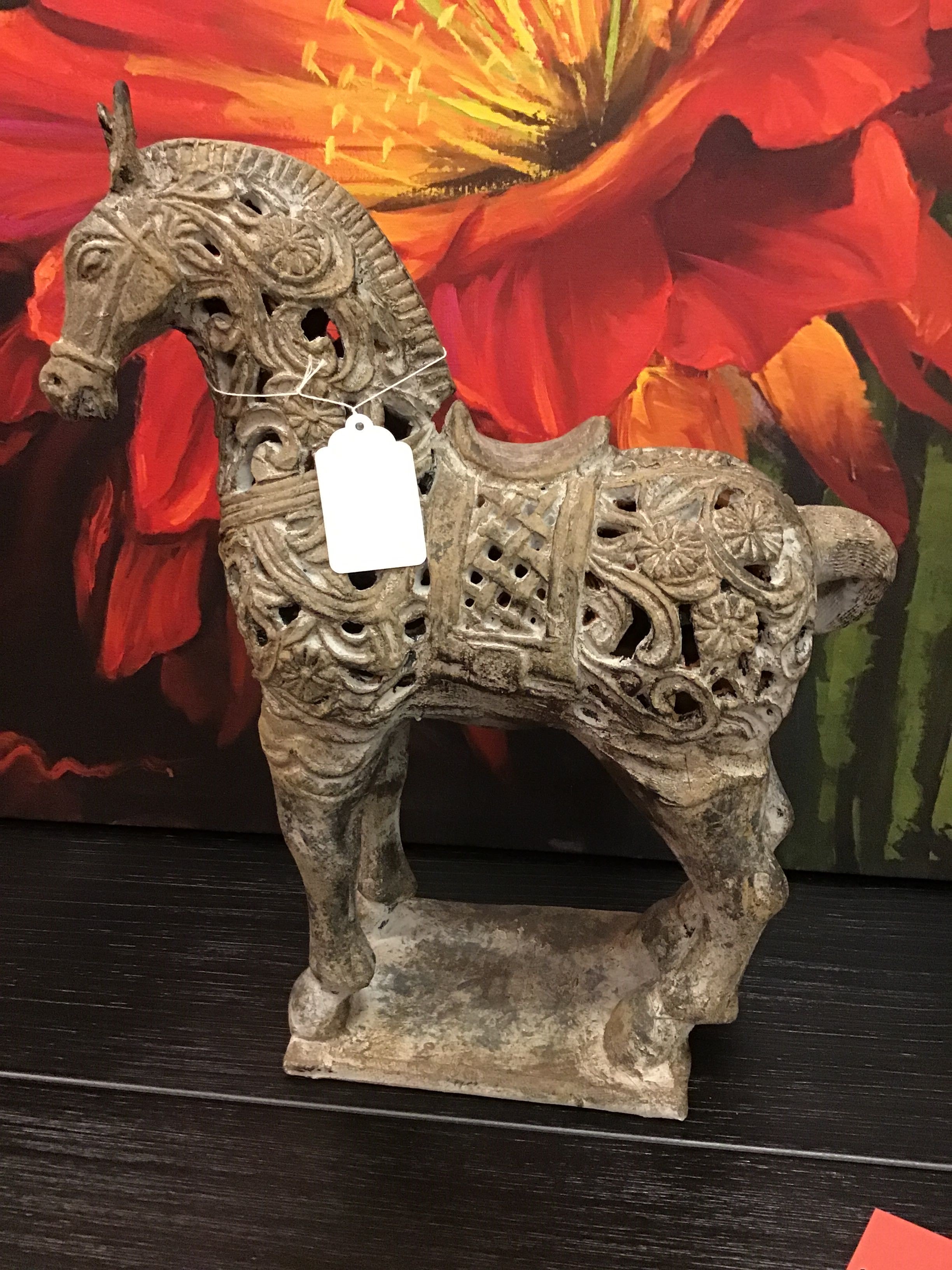 Caballo Arlequin Con Patas Black