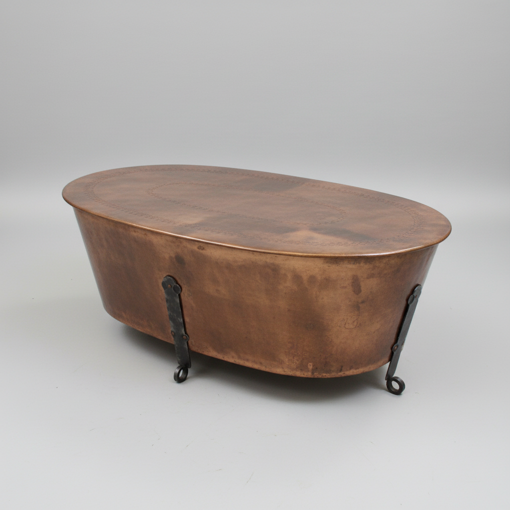 Coffee Table Copper Cauldron