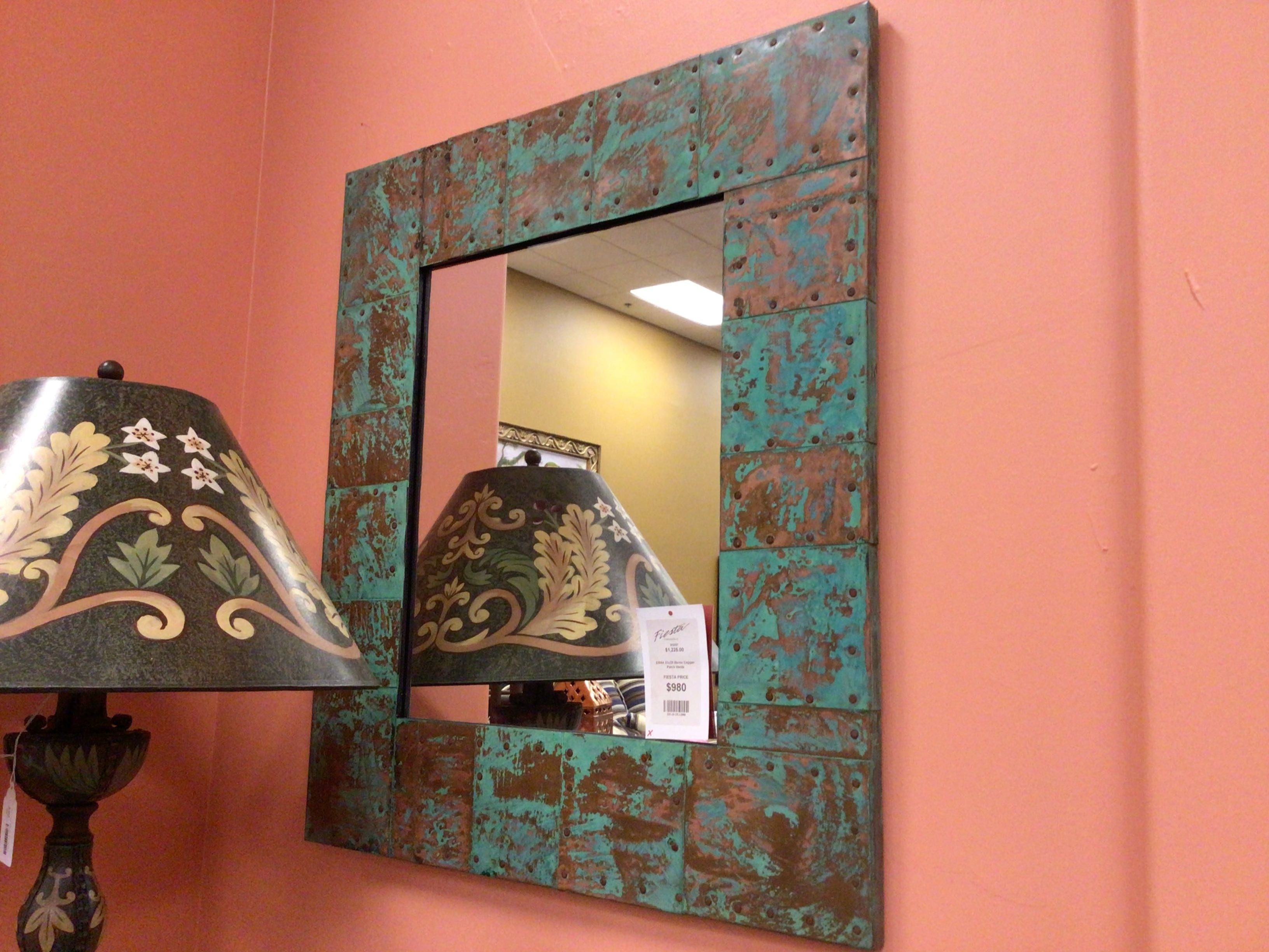 Mirror Copper Patch Verde