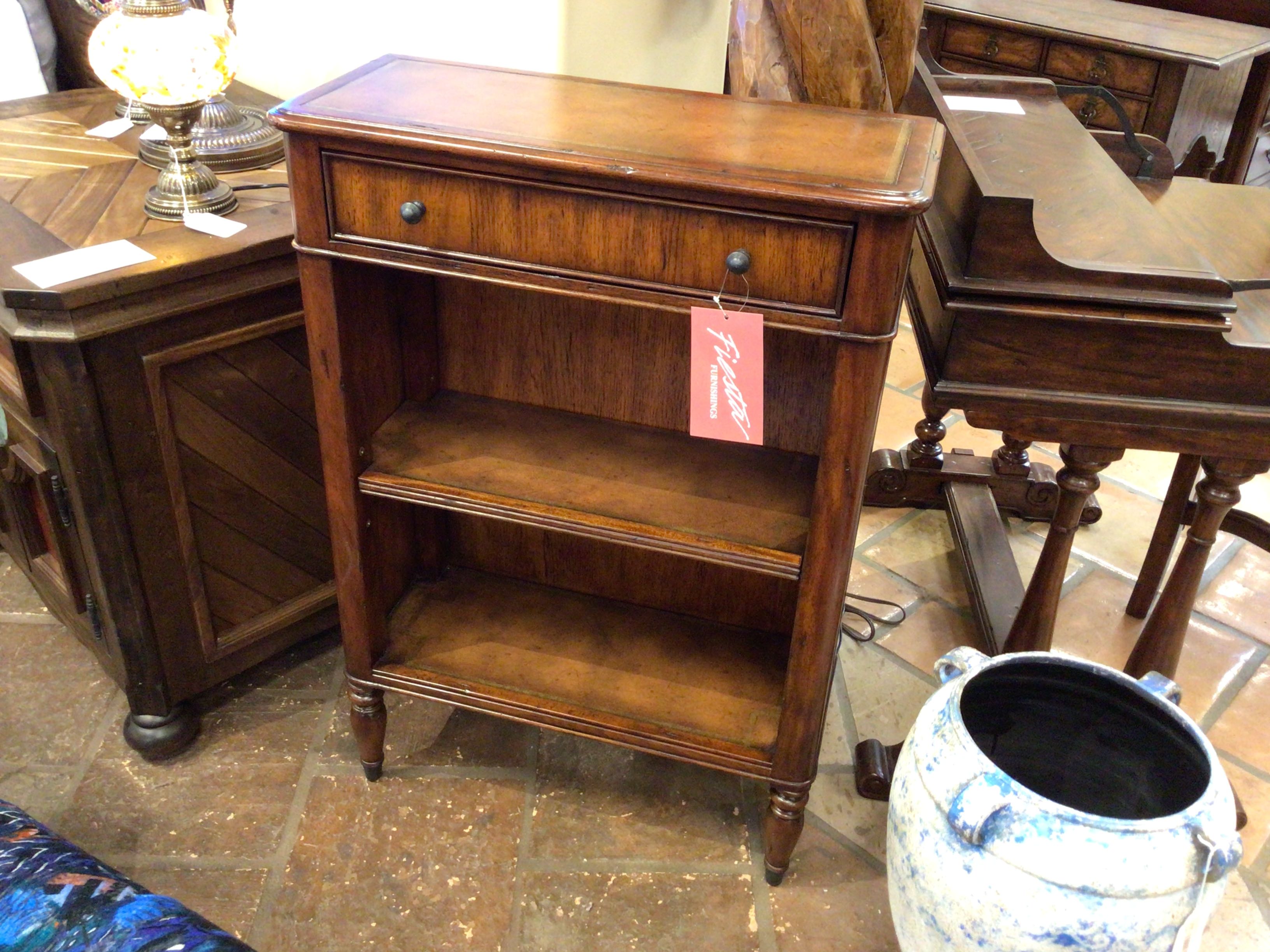 The Original Regency Bookcase Hickory Dwarf Open