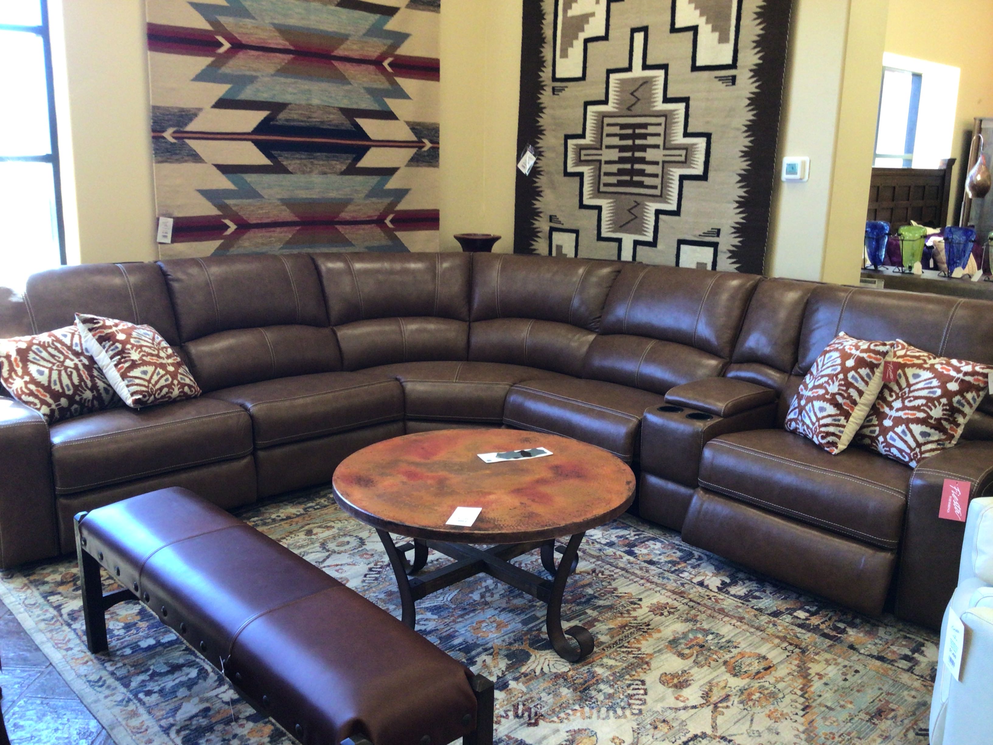 Sectional 6 Piece Swift-Bourbon 129.5w X 117.5d X 41h 811LPH, 810P, 850, 840, 811RPH, 860