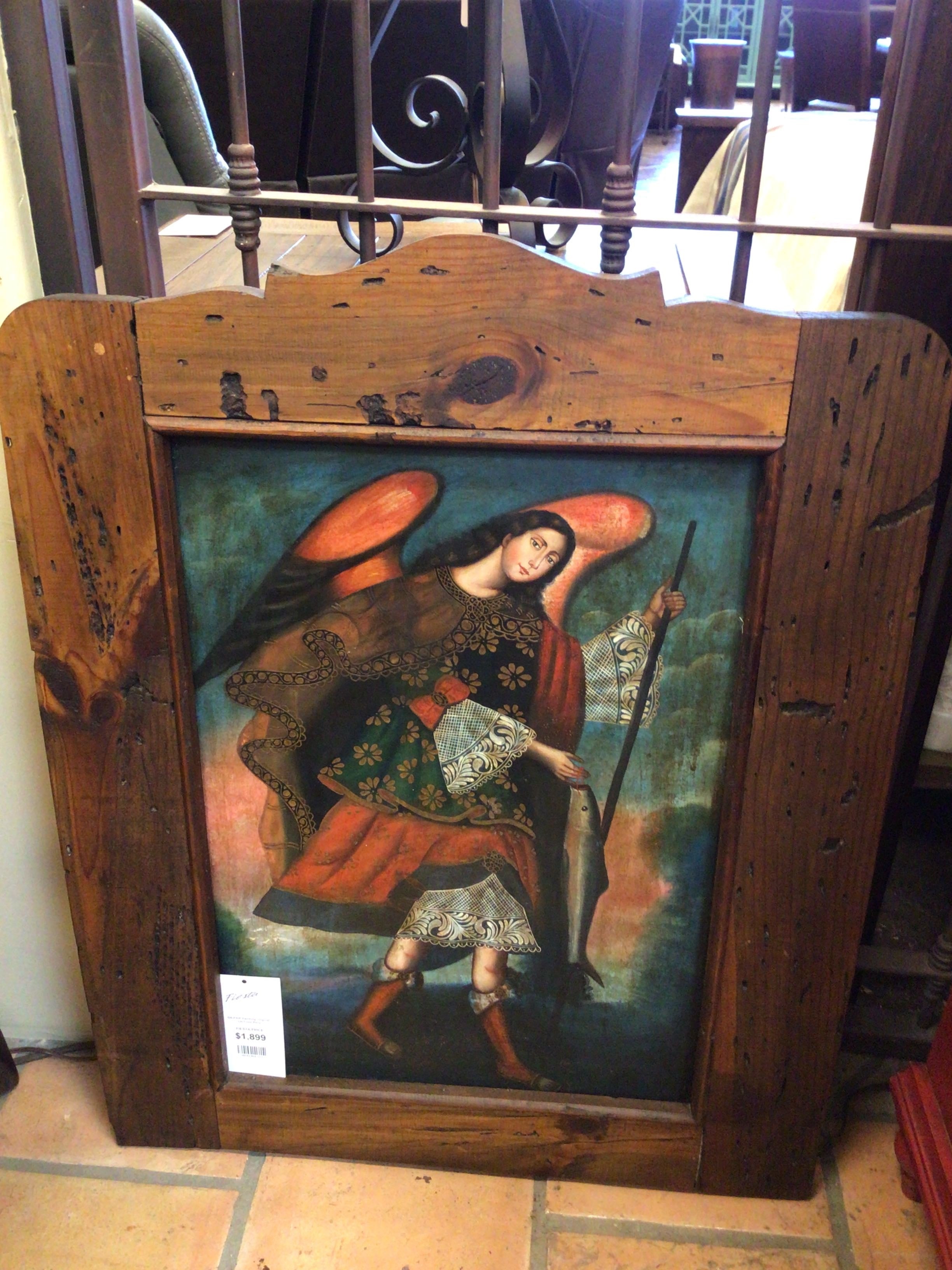 Painting Original Oil From Peru
