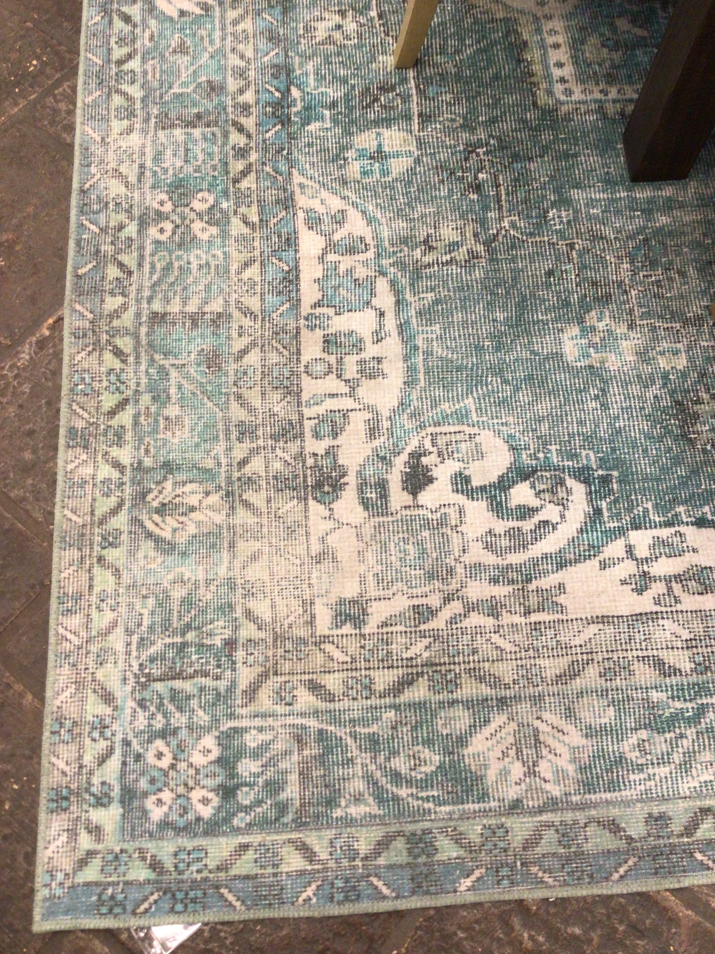 Harman By Kate Lester Rug Bristol Blue Aquarelle