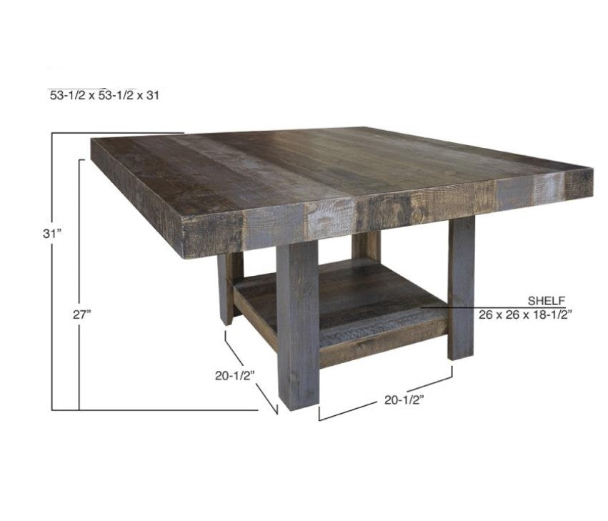 Square Dining Table 54