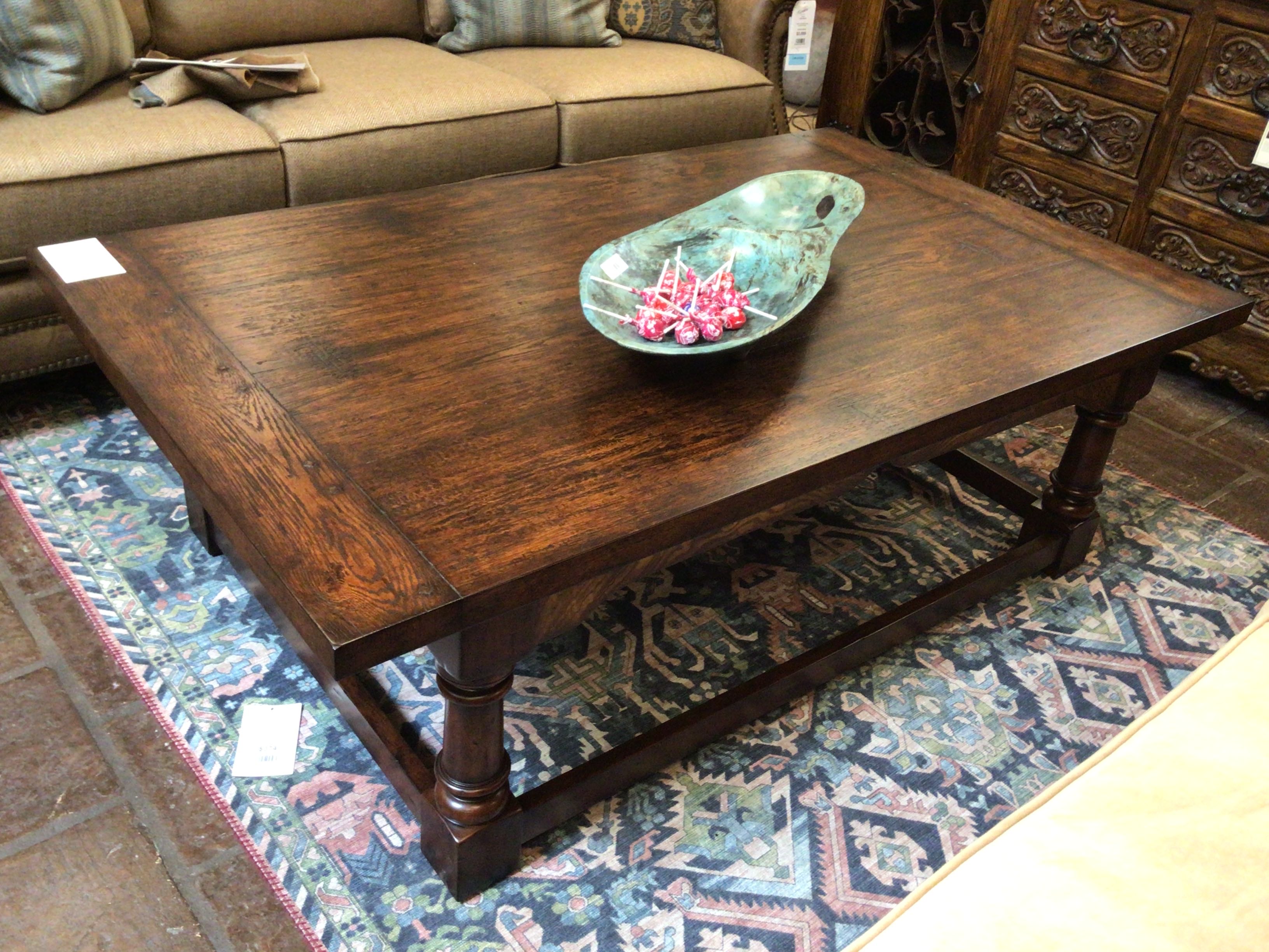 Althorp Collection Cocktail Table Refectory Victory Oak 17th Century 63x38x20