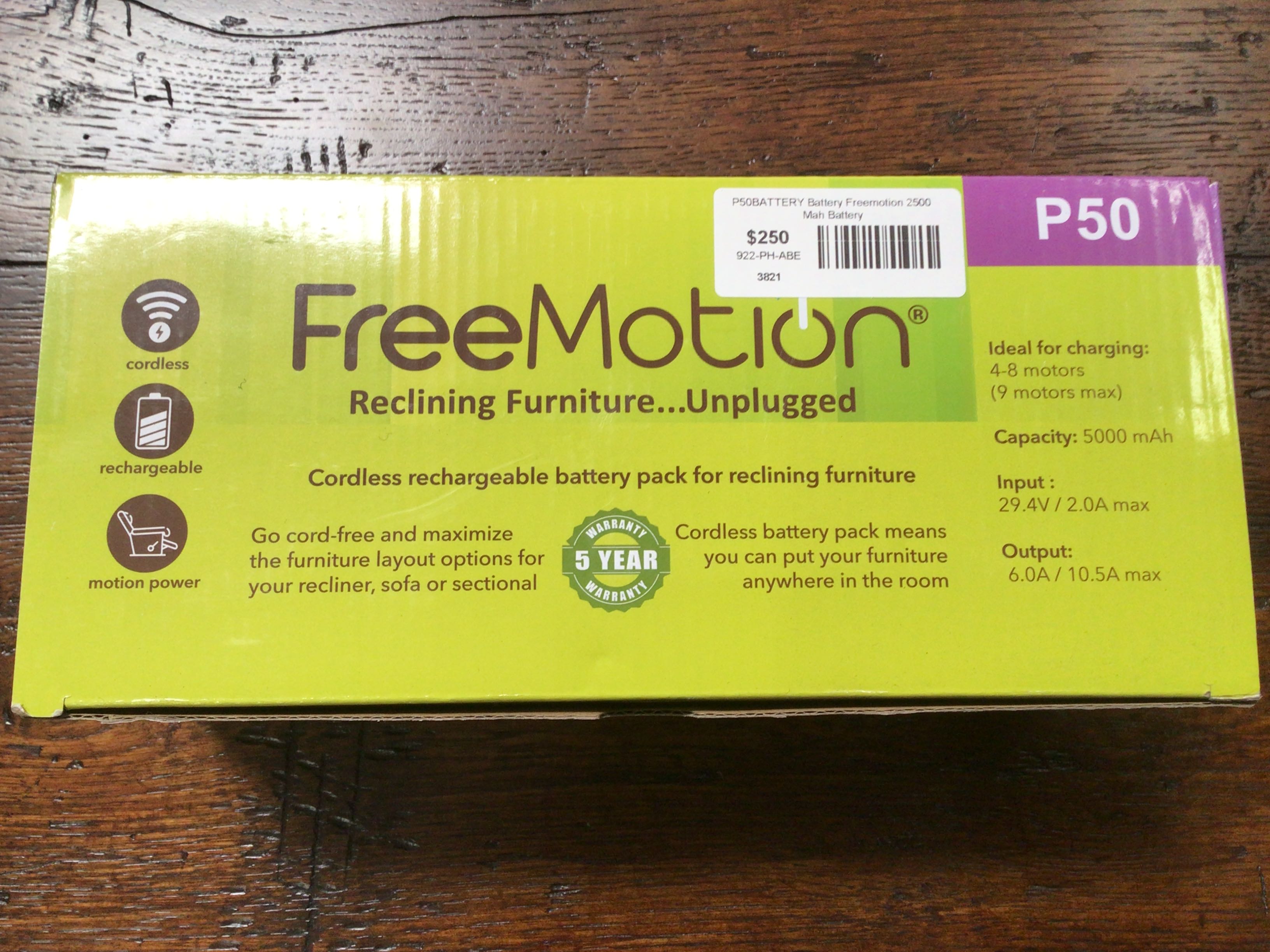P50 Battery Freemotion 5000 Mah