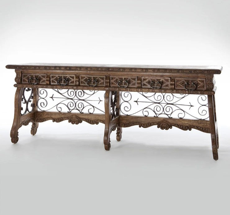 Spanish Prison Console 6 Legs