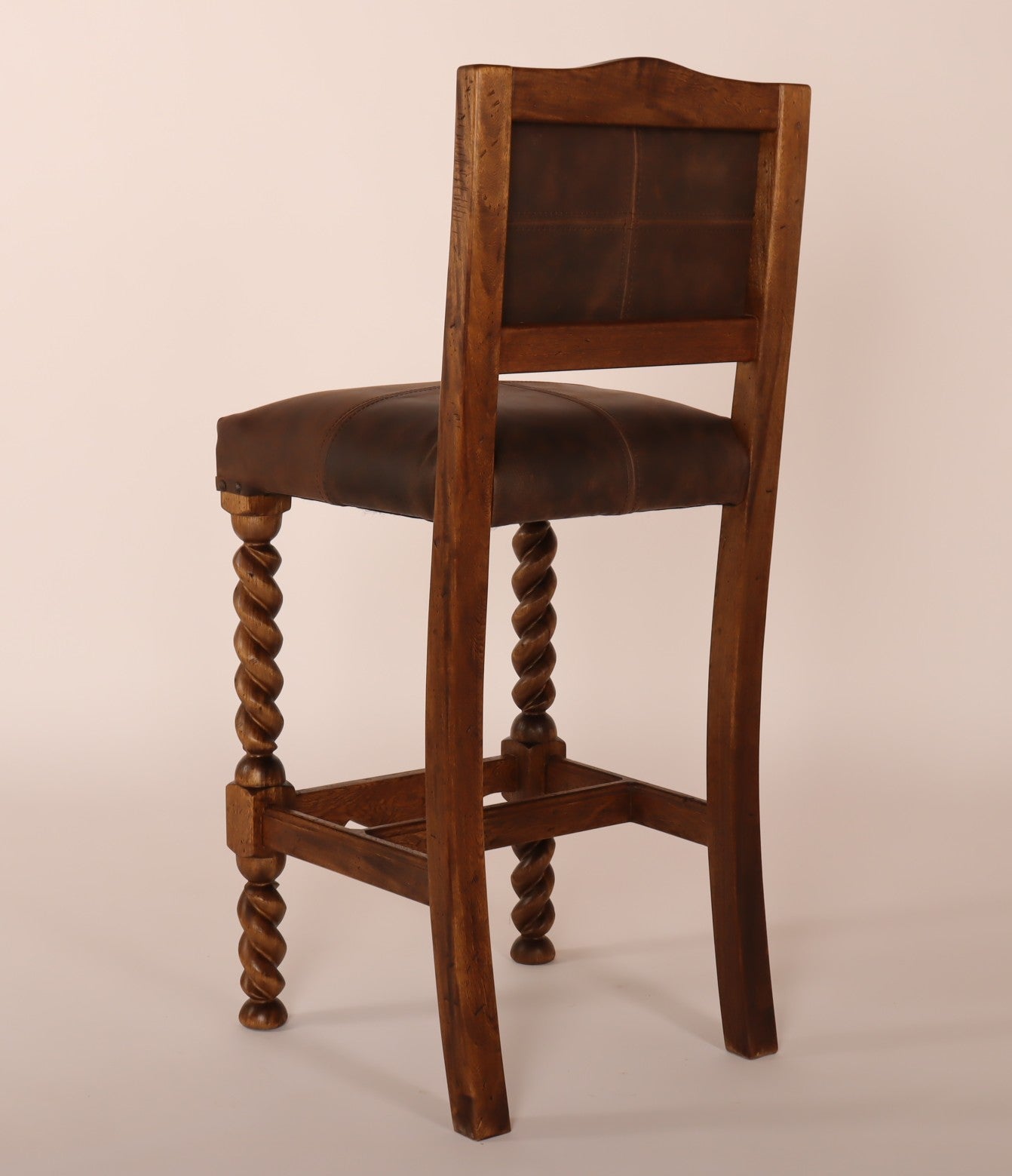 LEATHER Barstool Custom Rafaela 26 Standard