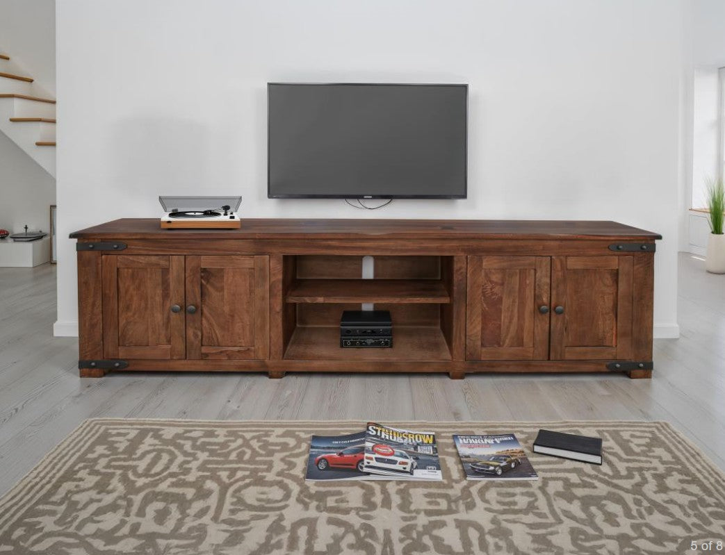 TV Stand 2 Doors 93x16x27