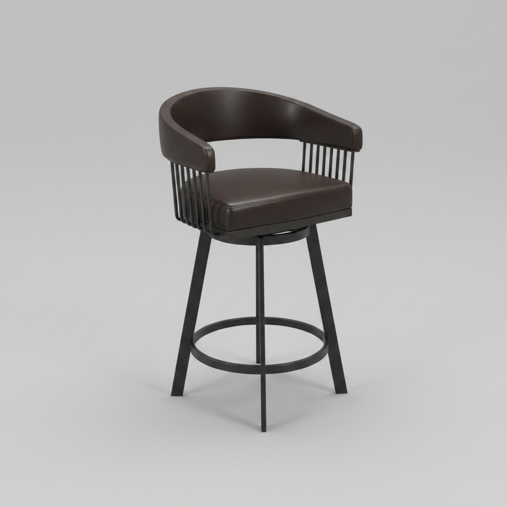 Chelsea Barstool Chelsea 26 Swivel Brown/Choc"