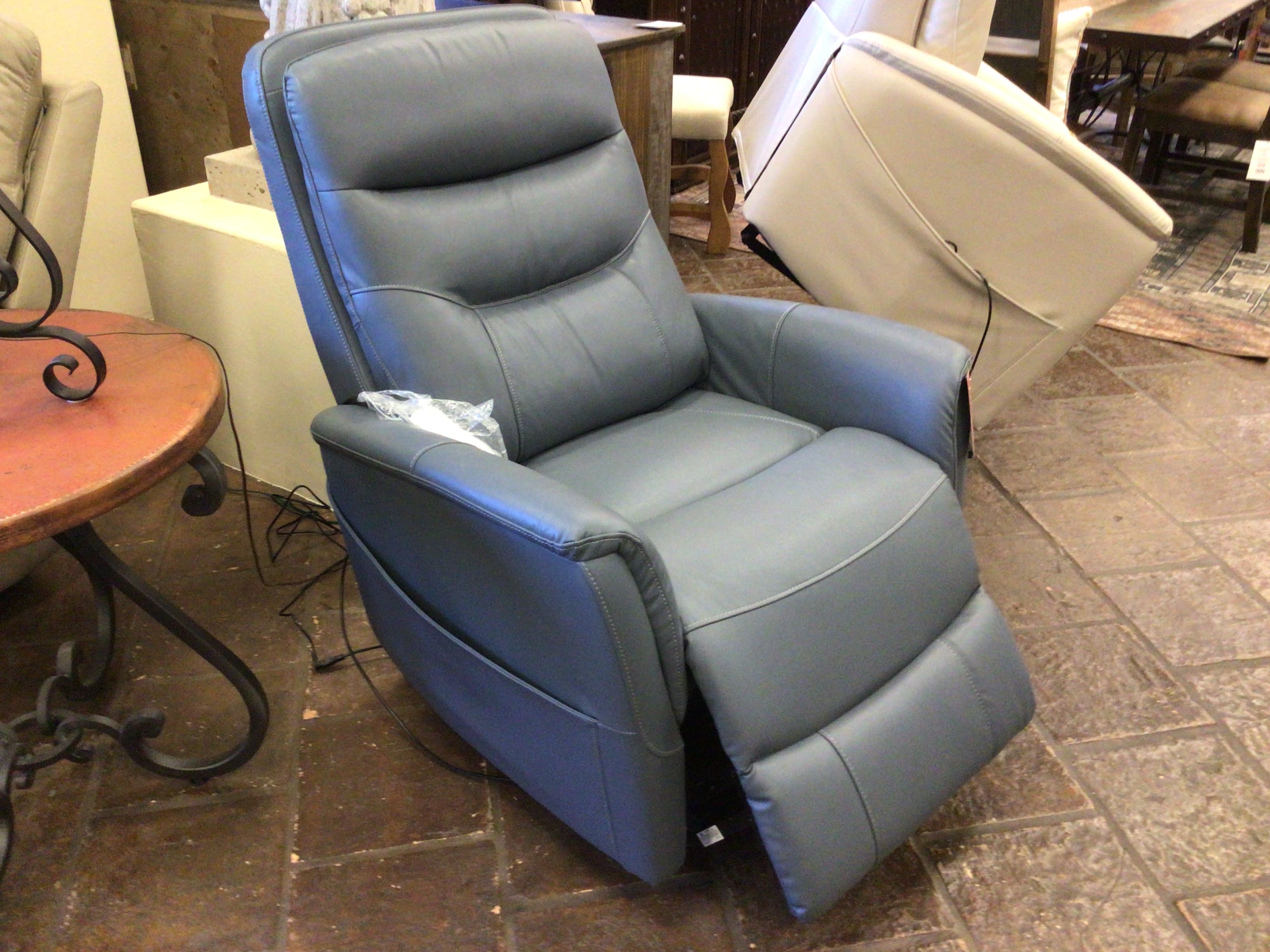 Power Lift Recliner Articulating Headrest Gemini - Soft Azure