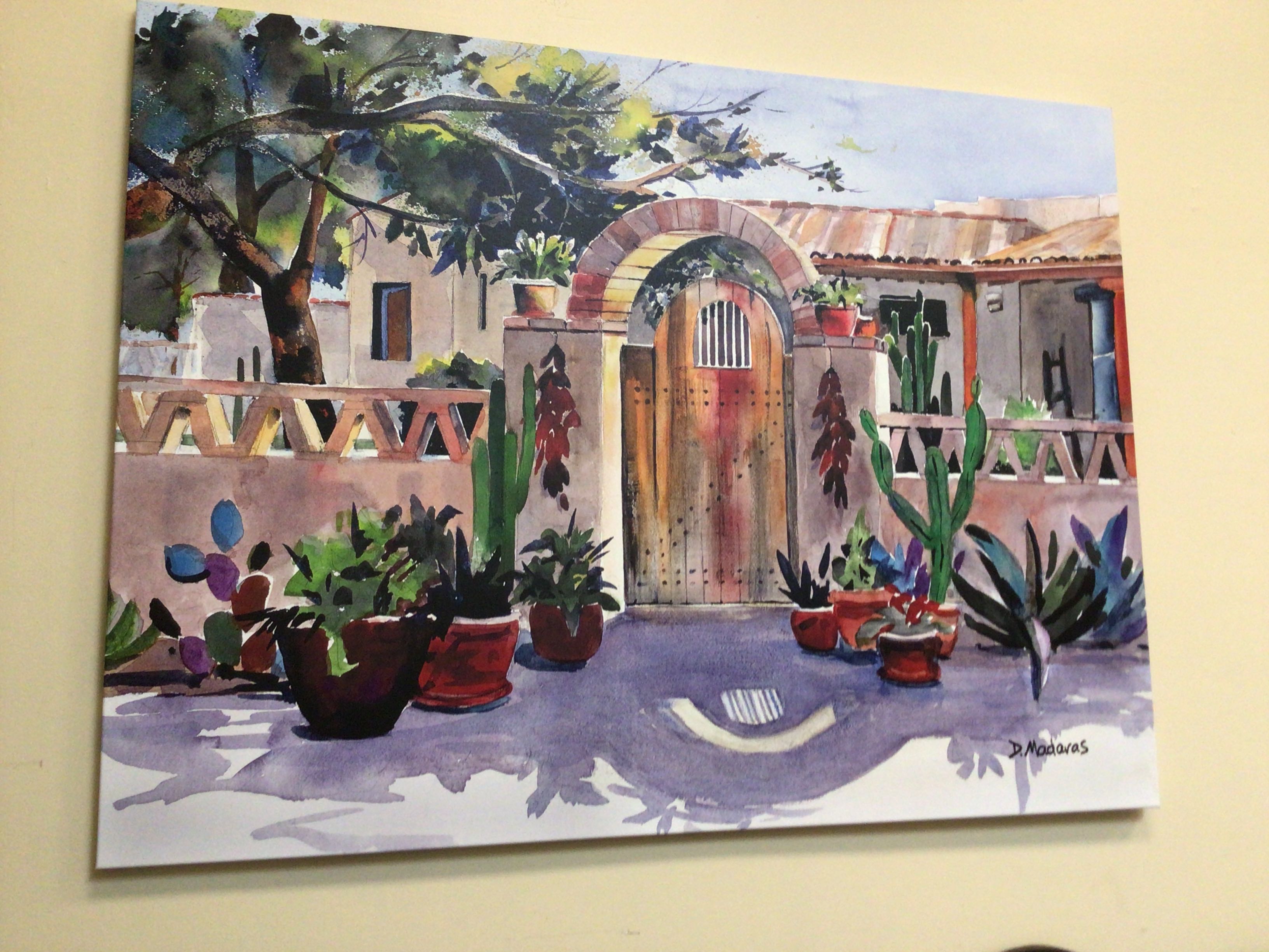 Art Lisa's Gate 45x60 45X60