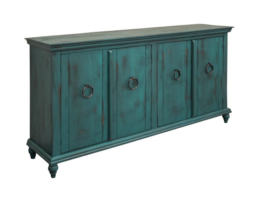 Console 73-1/4 X 17-1/4 X 39-1/4 Green