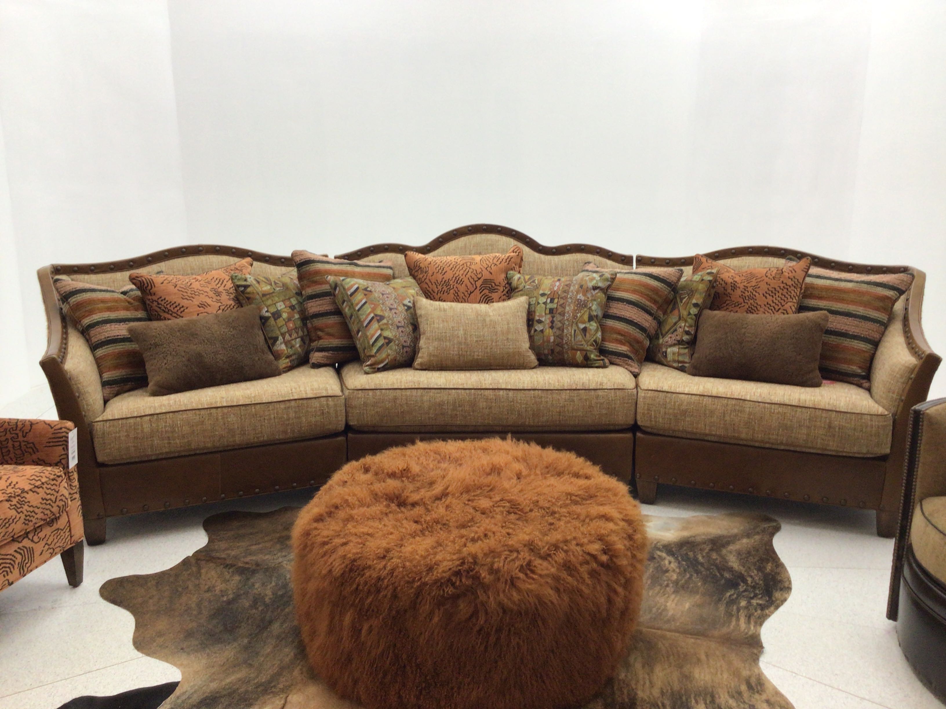 Sectional Loveseat 3 PC Left/Wedge/Right P-7143-15