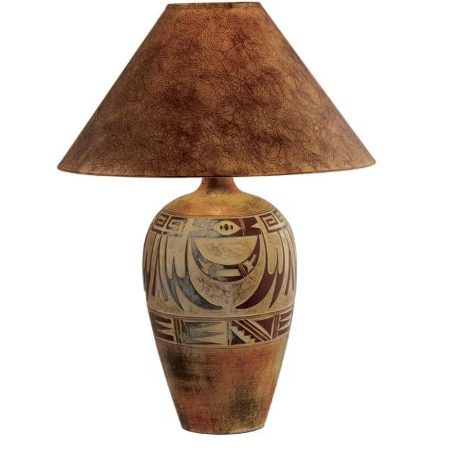 Table Lamp Indian Marigold 29"