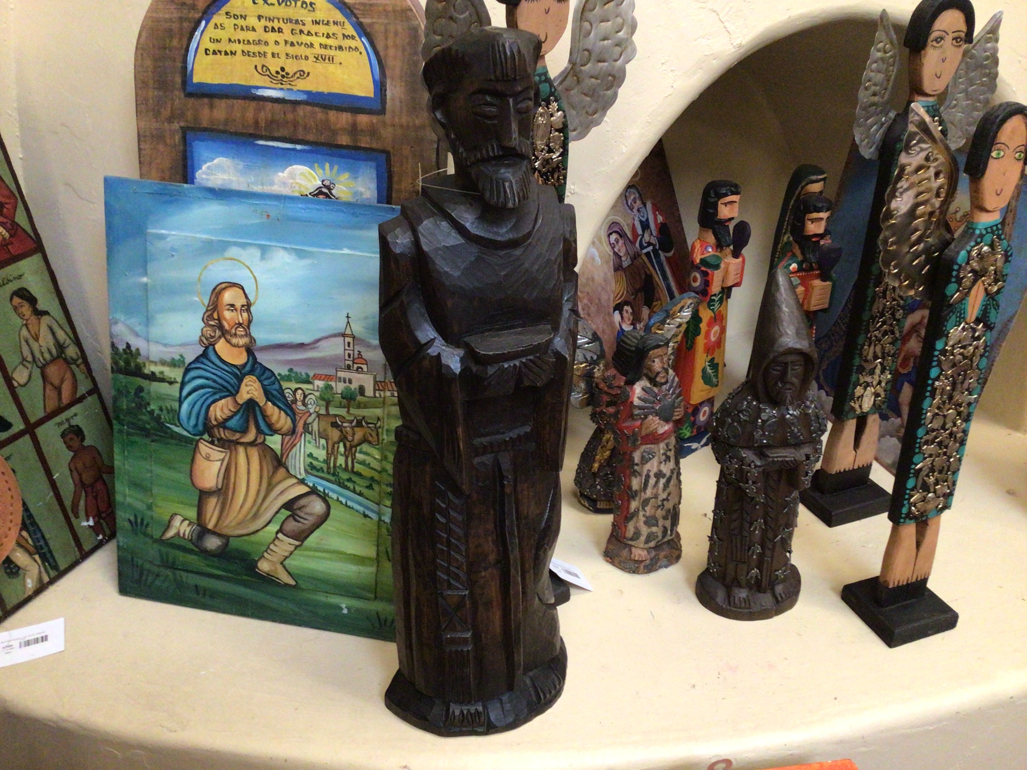 Accessory St Francis Handcarved Wood