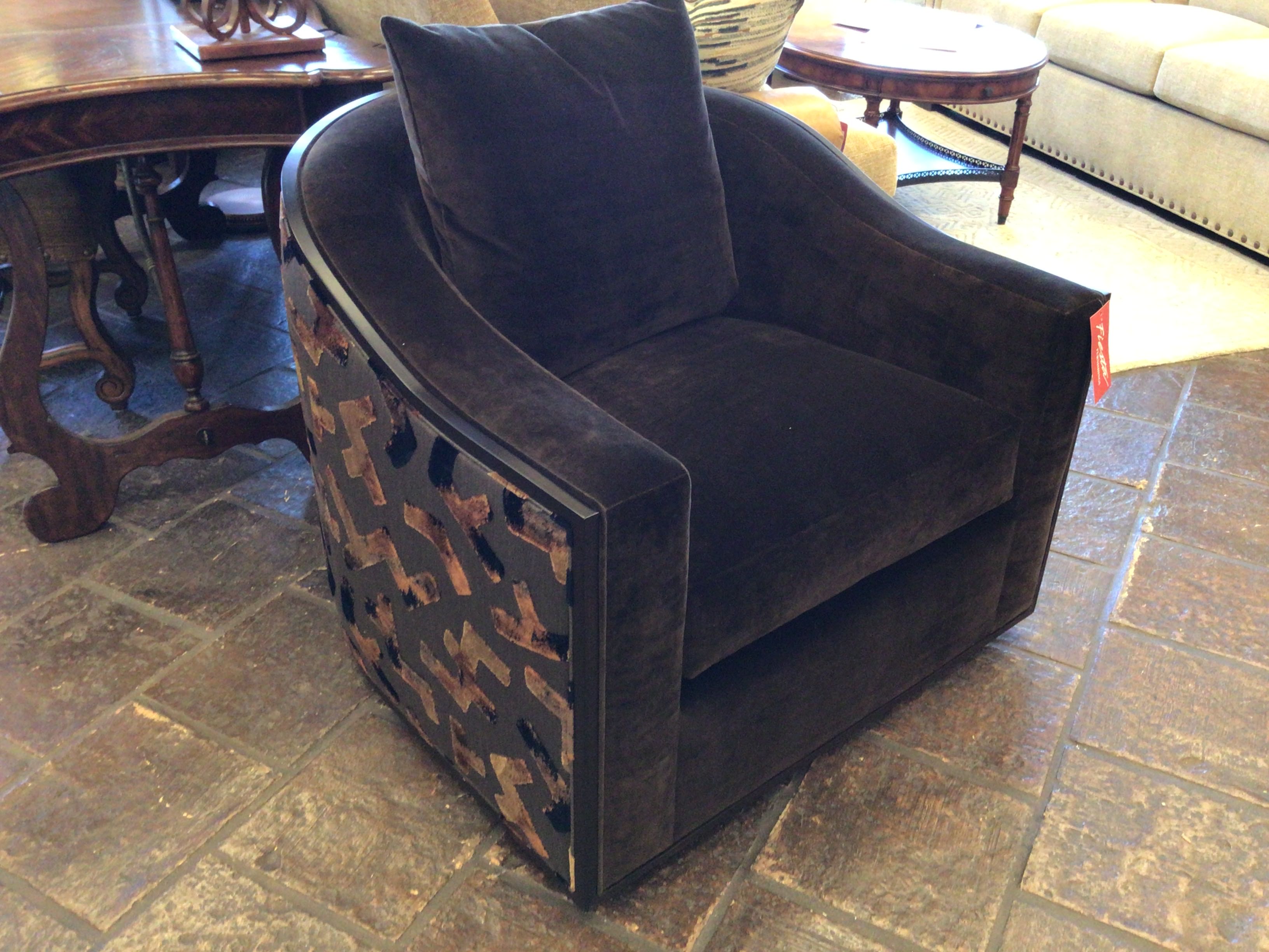 Swivel Chair Wood Trim Como Washed Shipwreck Vesta Wenge