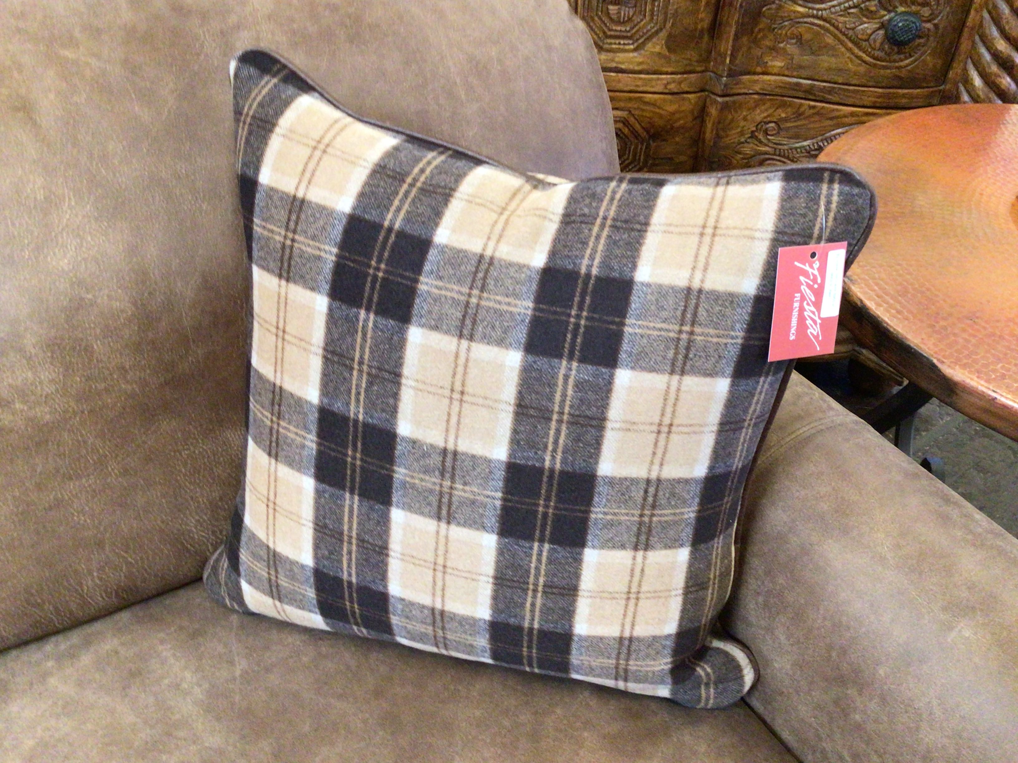 Plaid Pillow 20x20