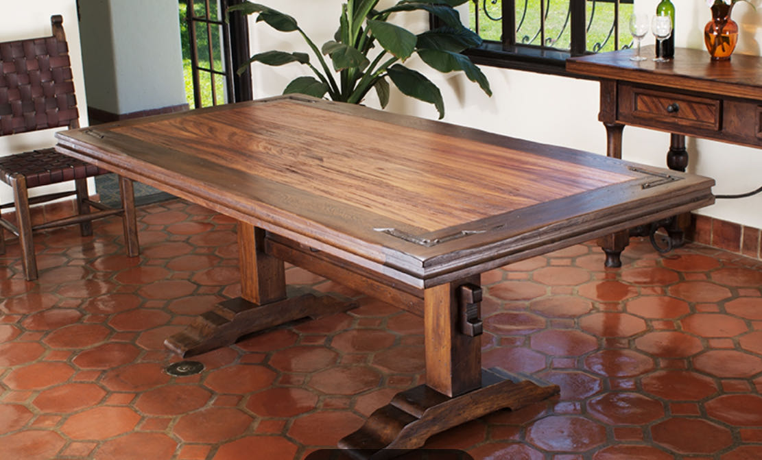 Nevada Dining Table Nevada Trestle 84x42x30