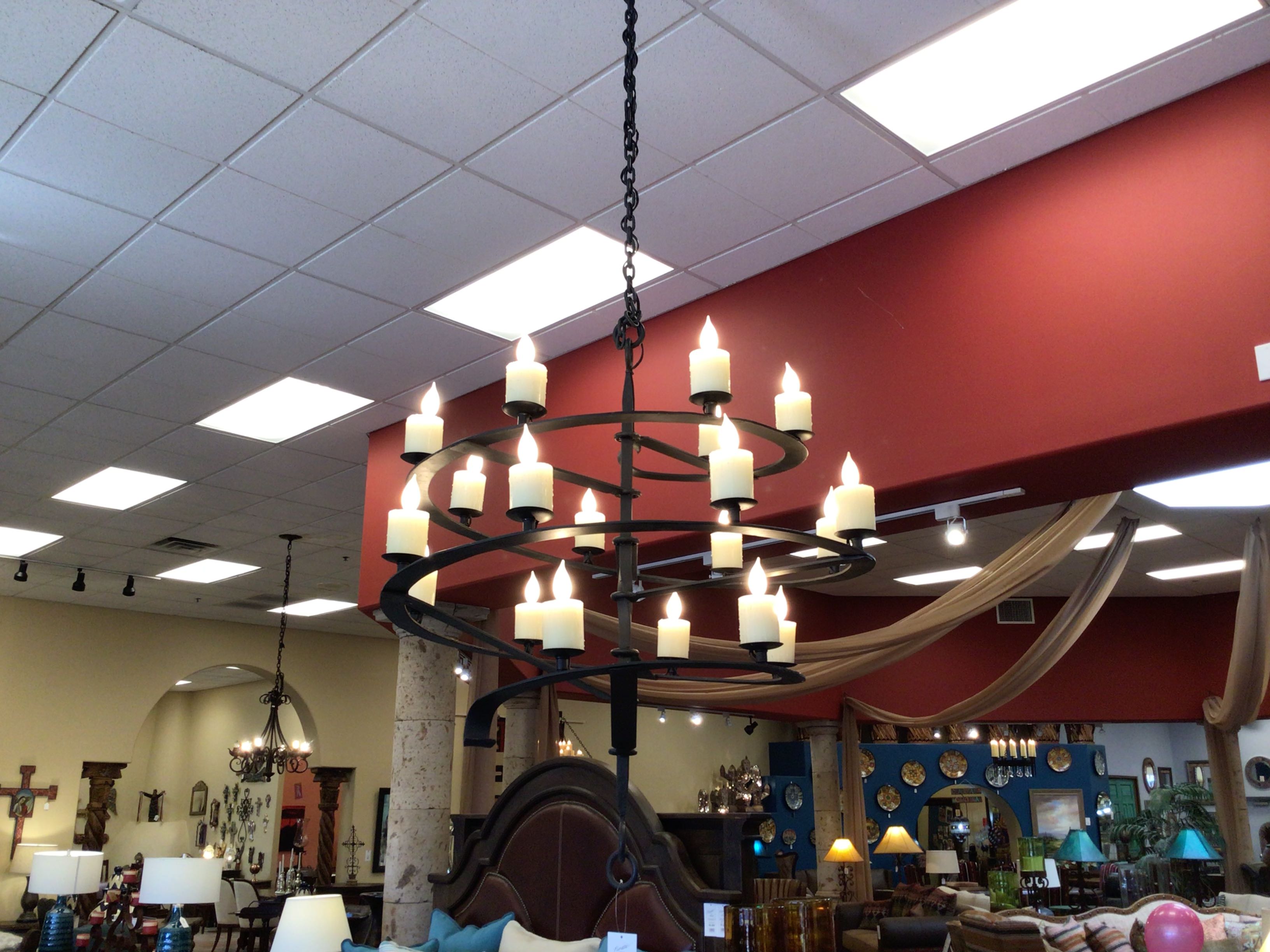 Chandelier19 Light Custom Belagio W/candles
