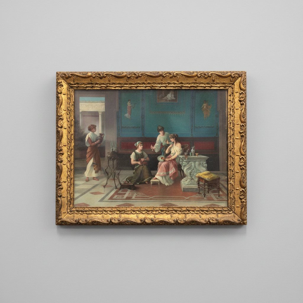 Antique Gilt-Framed Fruit Still Life, Circa 1850