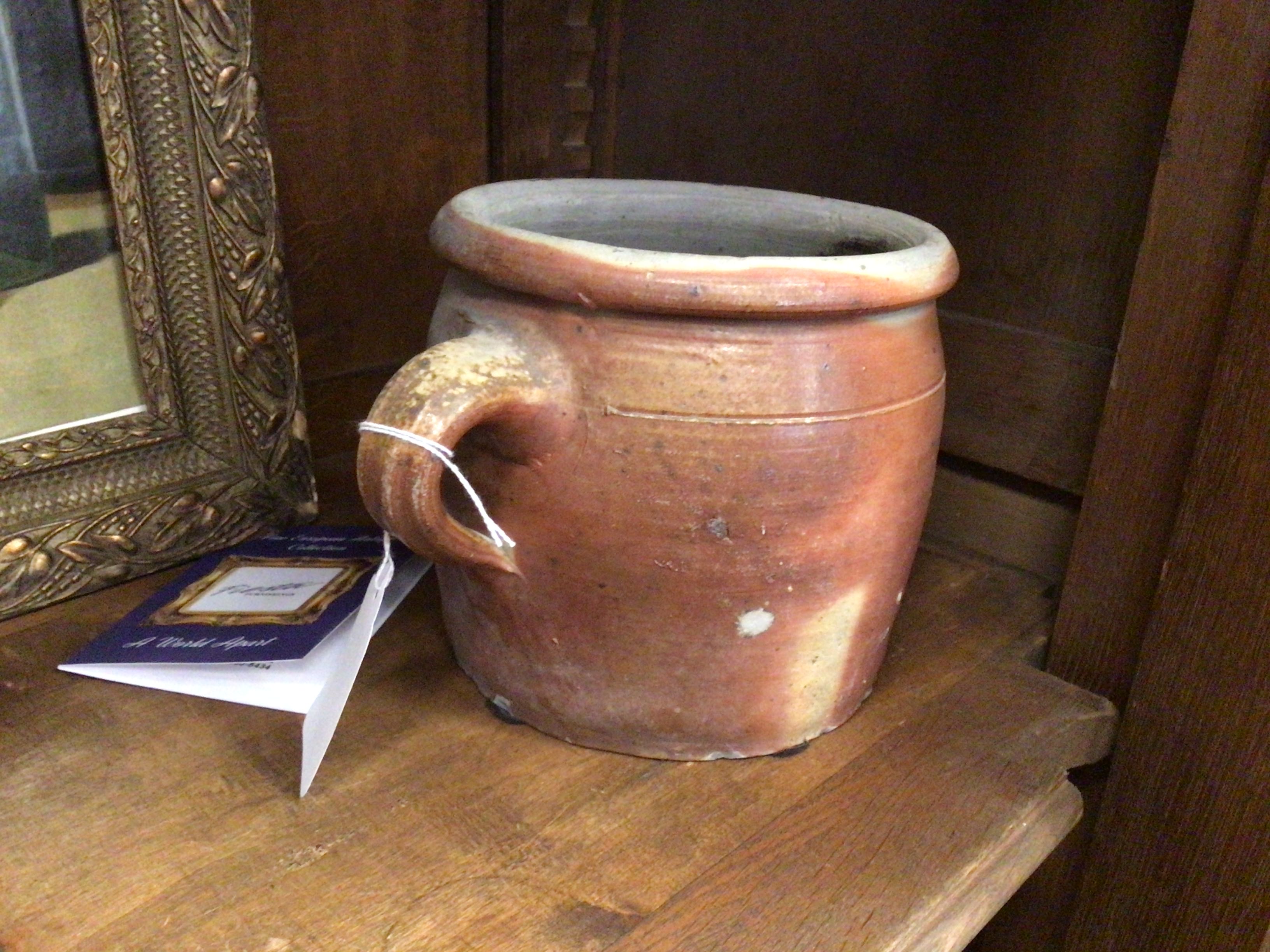 Jar Circa 1950 Dordogne Sandware Pot Small Small