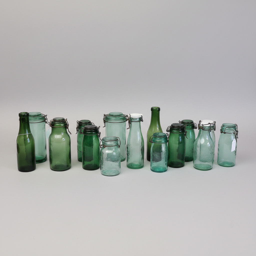 Jar NE France Circa 1900 Preserves Jar/Bottle Lorraine France