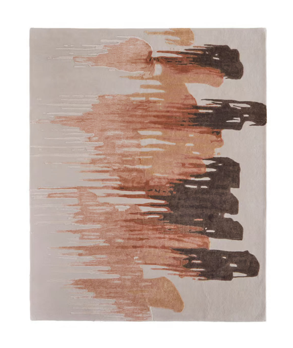 RUG Anya Rust Brown