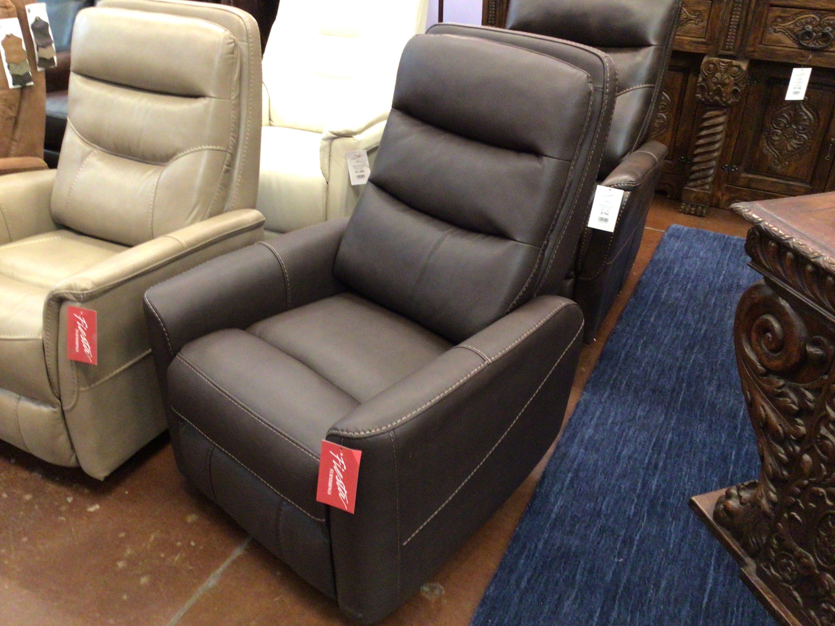 Hercules Manual Swivel Glider Recliner Haze - Chocolate