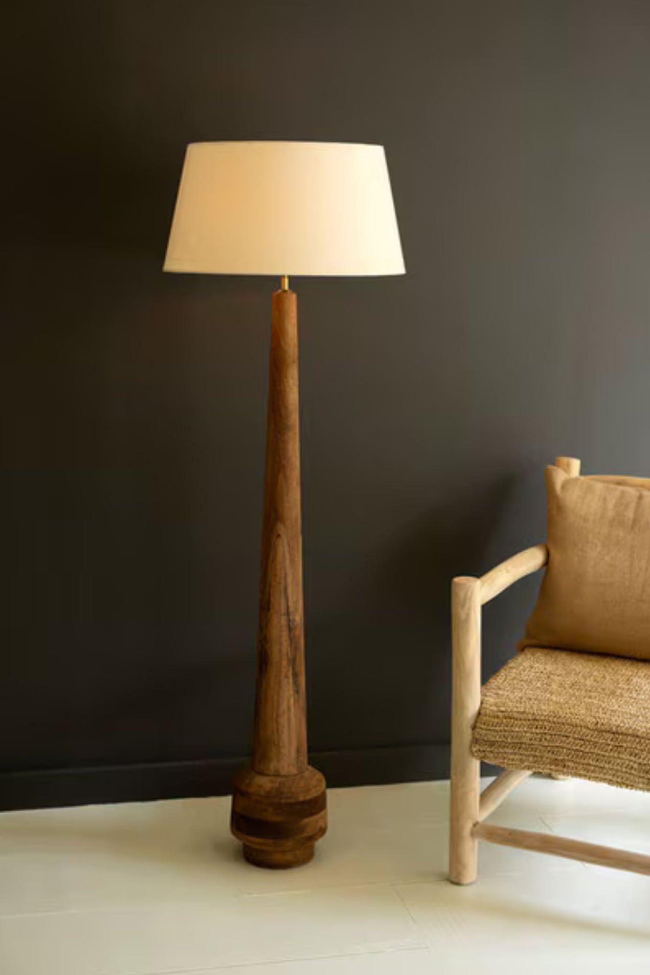 Lamp Wooden Floor Lamp