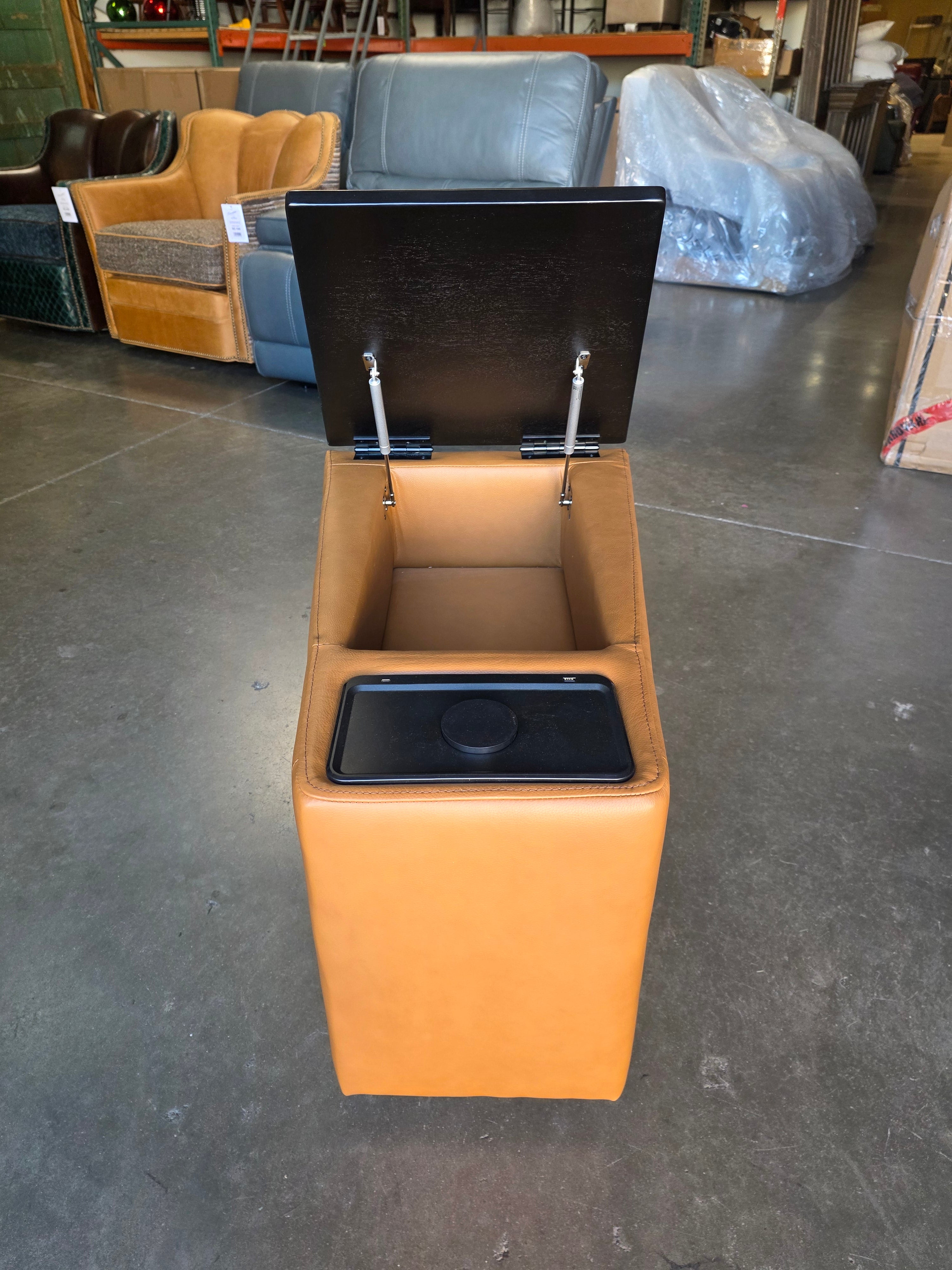 Phoenix Wedge Console with Wireless Charger