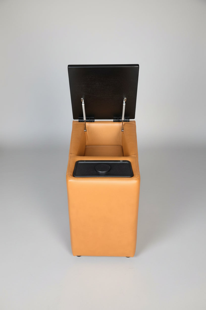 Phoenix Wedge Console with Wireless Charger