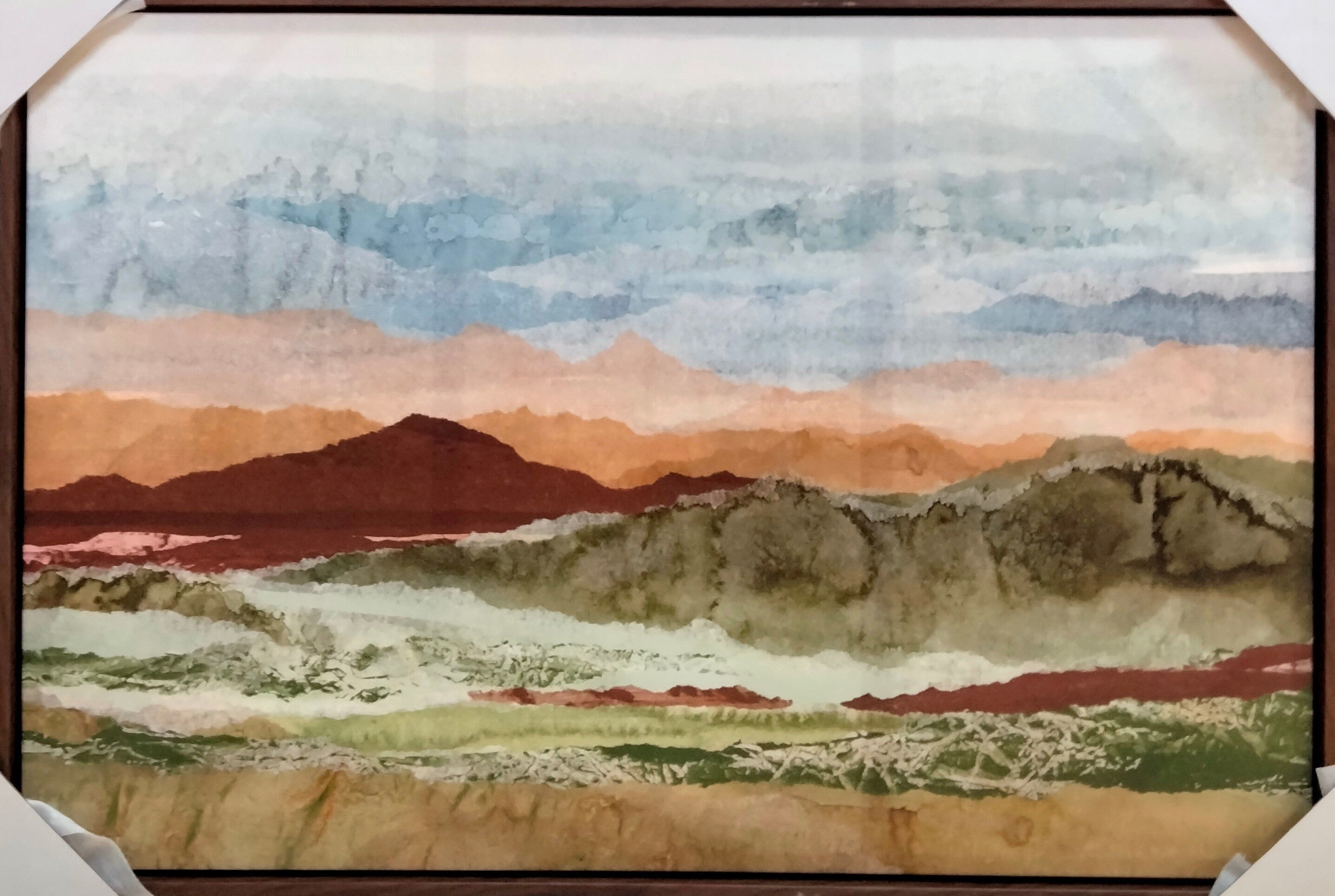 Art Layered Horizon 36x54