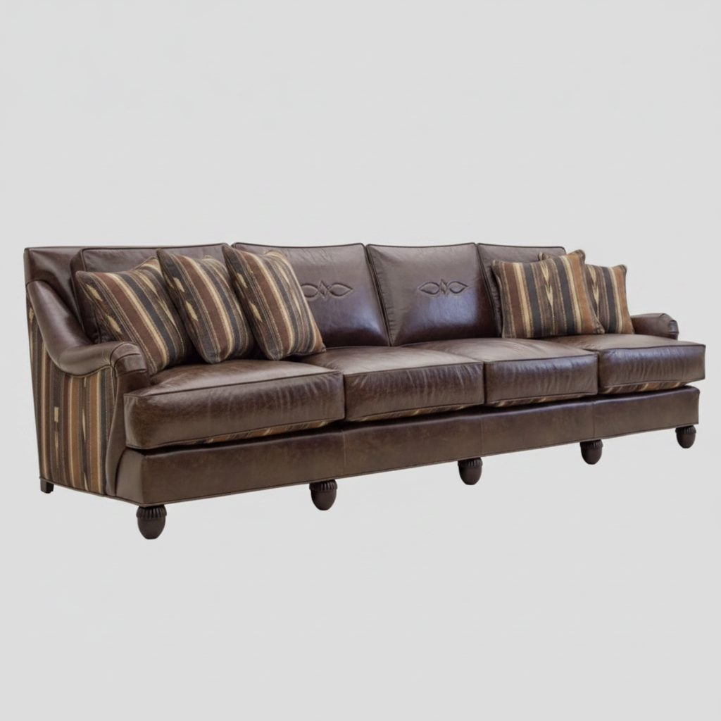 Sofa Old Trafford Dark Brown Seat Cushion