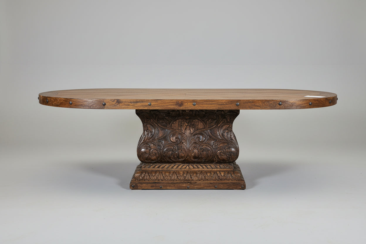 Sacred Heart Oval Dining Table