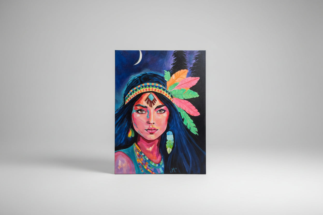 Original Art Print "Asha"
